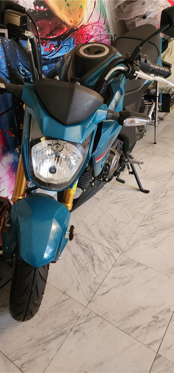 Kawasaki Z125 pro - photo 3
