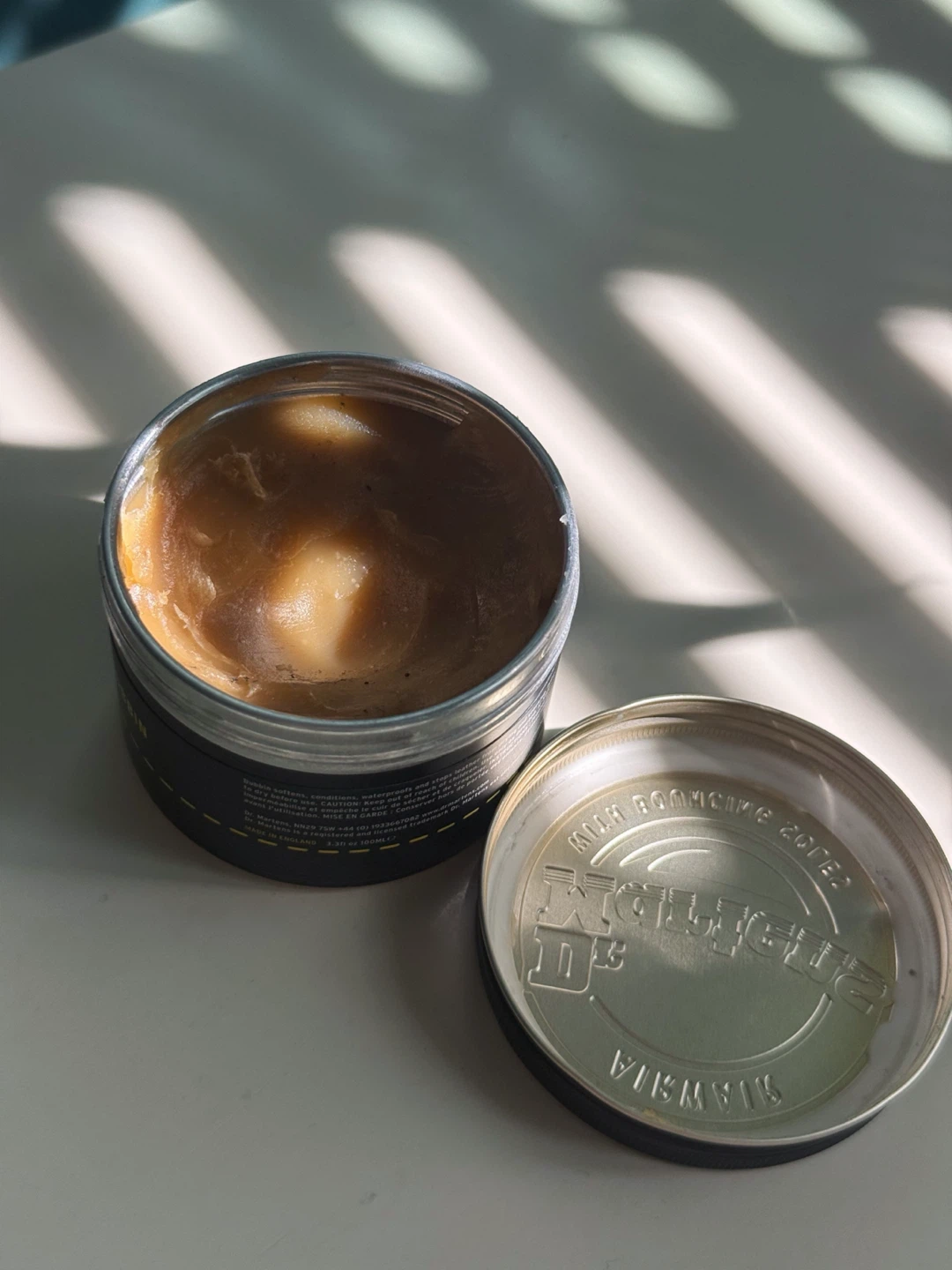 Dr. Martens Dubbin Leather Conditioner – 100ml – Used ~30% - photo 2