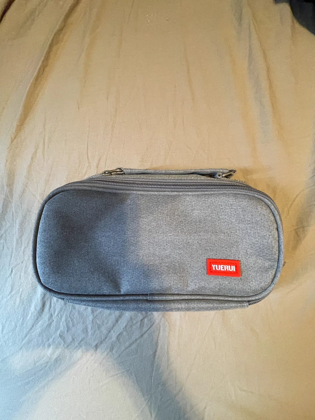 YUERUI Grey Organizer Pencil Case
