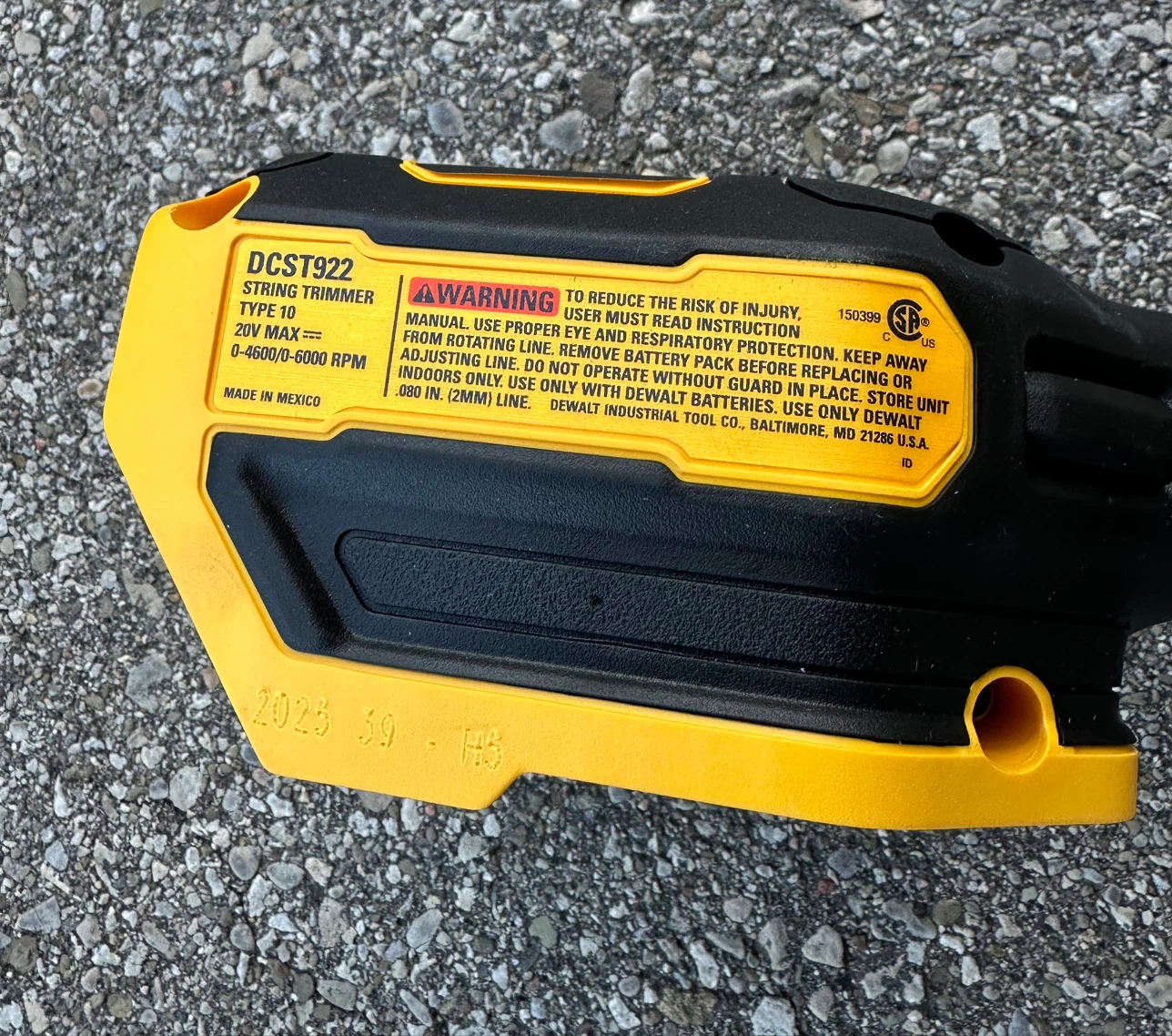Firm price DEWALT 20V MAX Cordless String Trimmer - photo 3