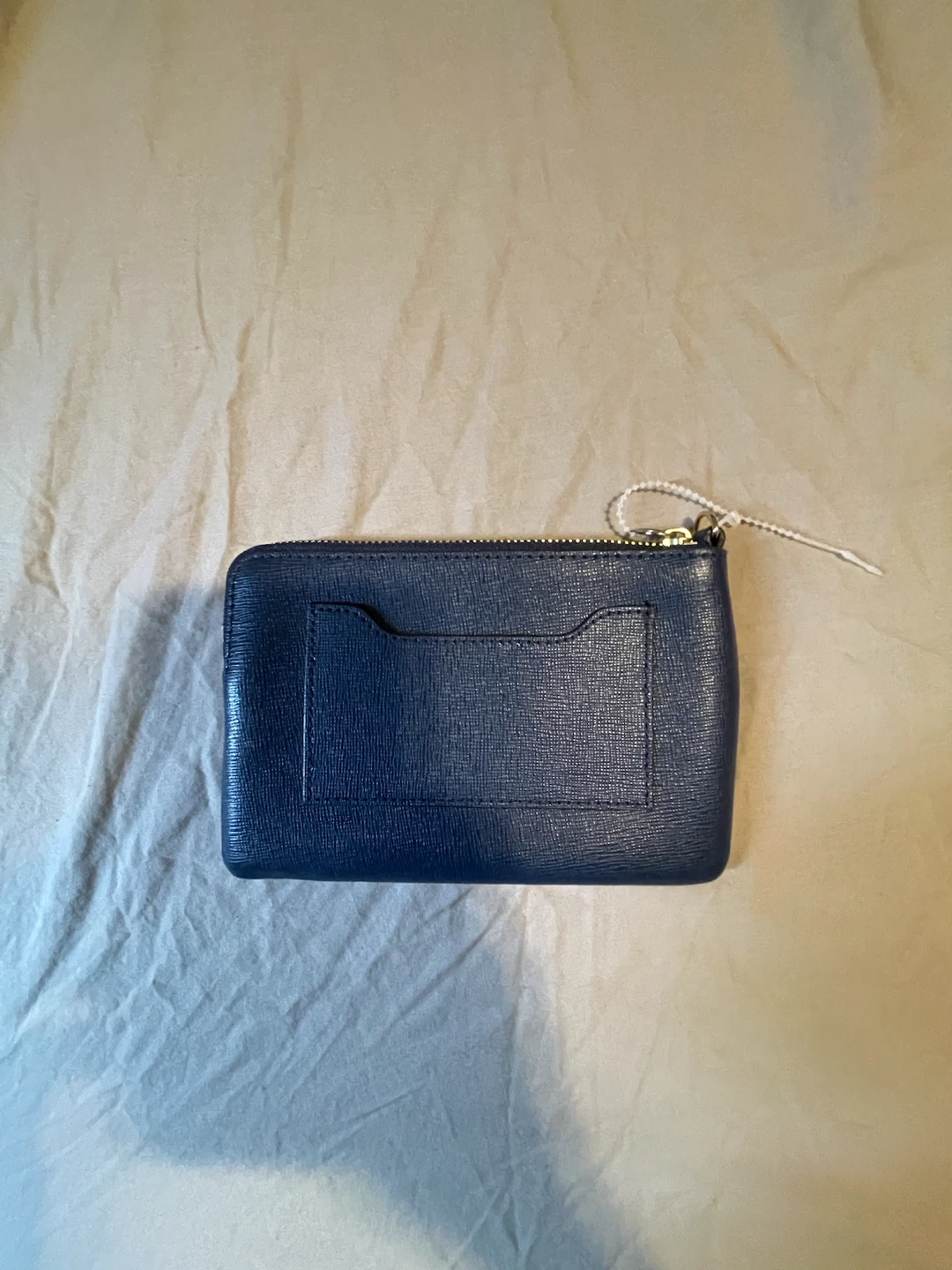 Coach Navy Blue Zip Card Case - photo 3