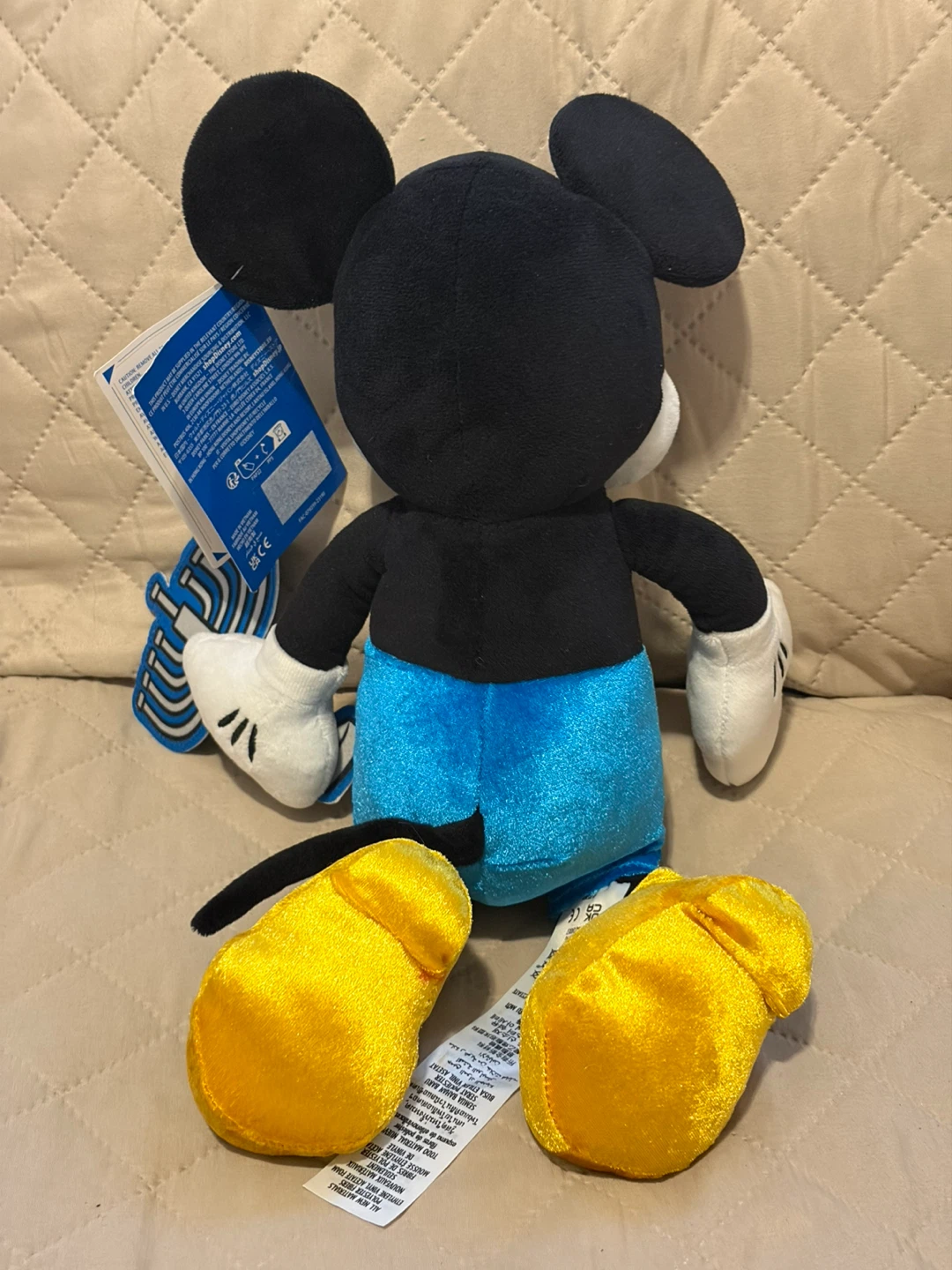 New Disney Happy Hanukkah Mickey Mouse Plush 14" - photo 2