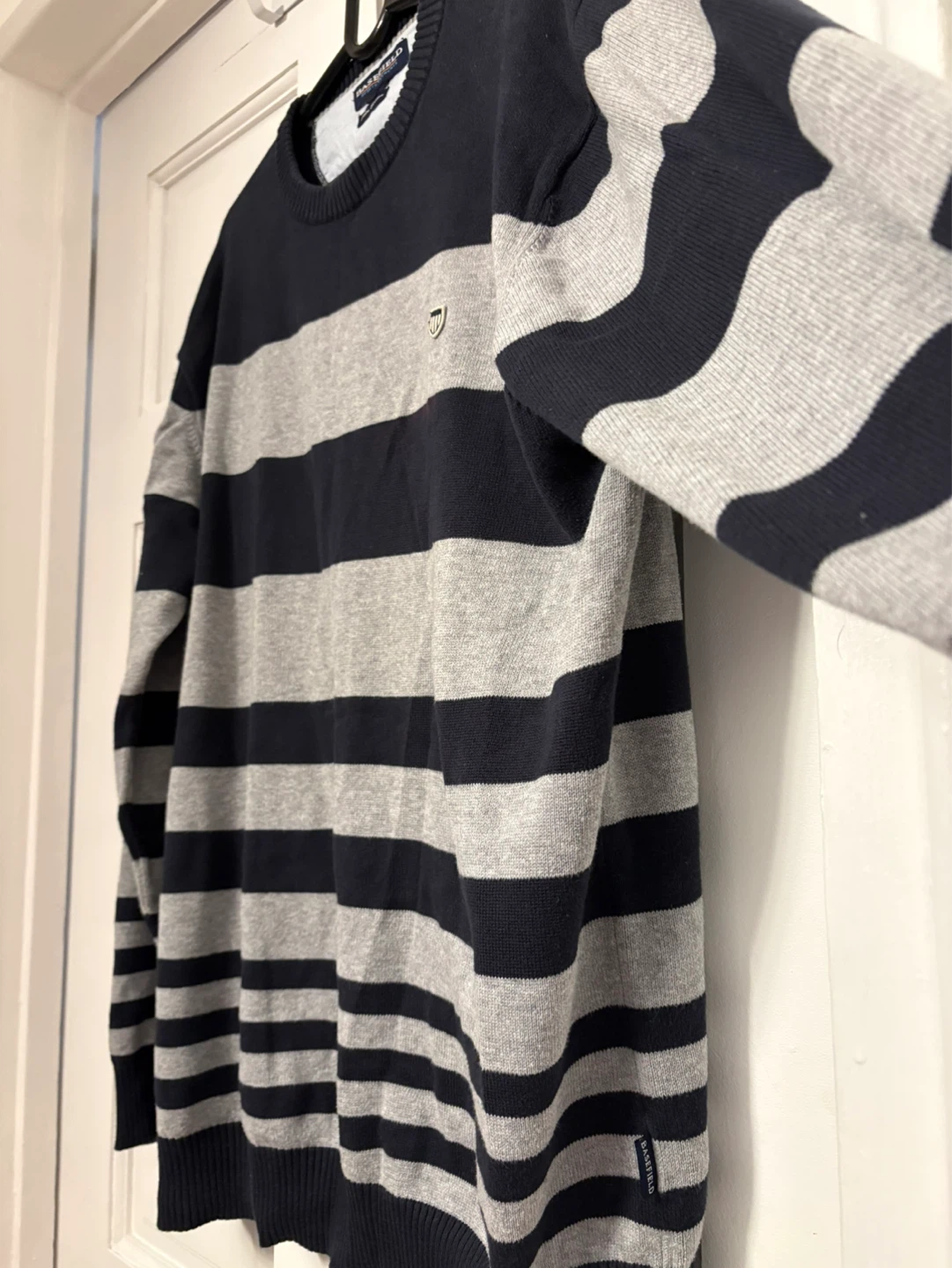 Basefield Striped Crewneck Sweater - photo 3