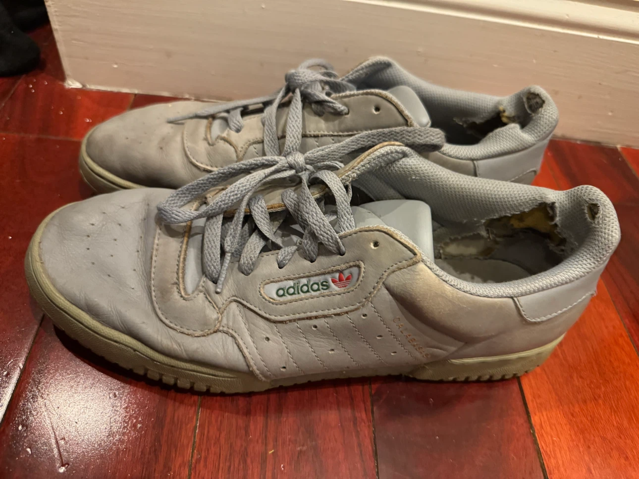 Adidas Yeezy Powerphase Calabasas Gray Sneakers - photo 2