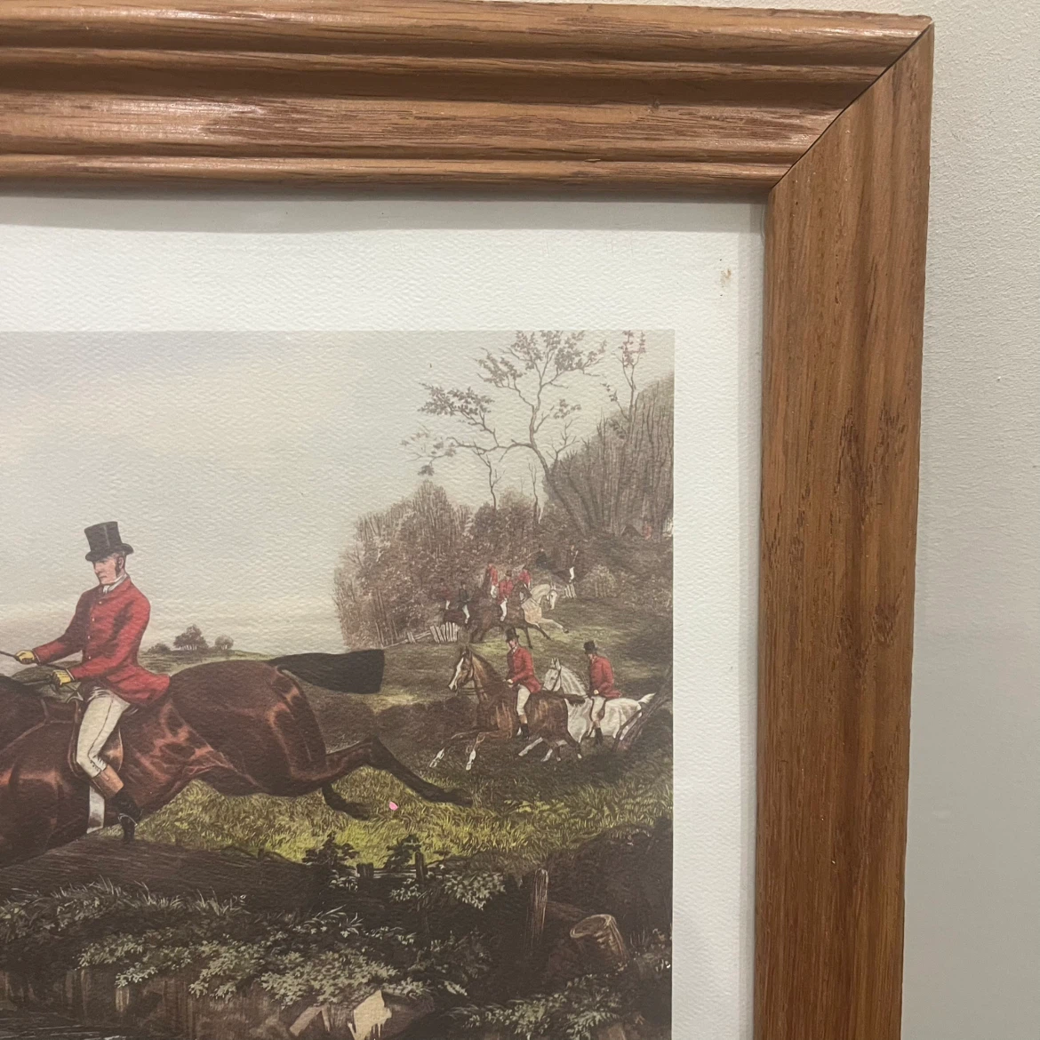 Full Cry Framed Hunting Print - photo 4