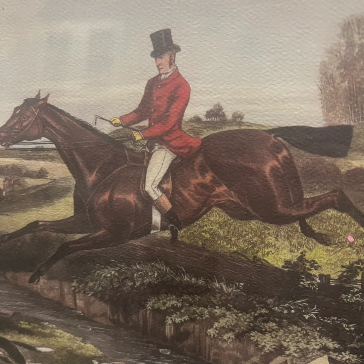 Full Cry Framed Hunting Print - photo 5