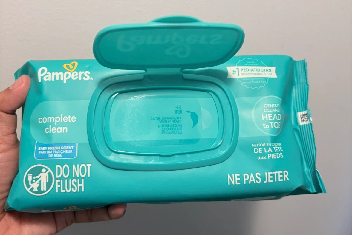 Pampers Complete Clean Baby Wipes - photo 2