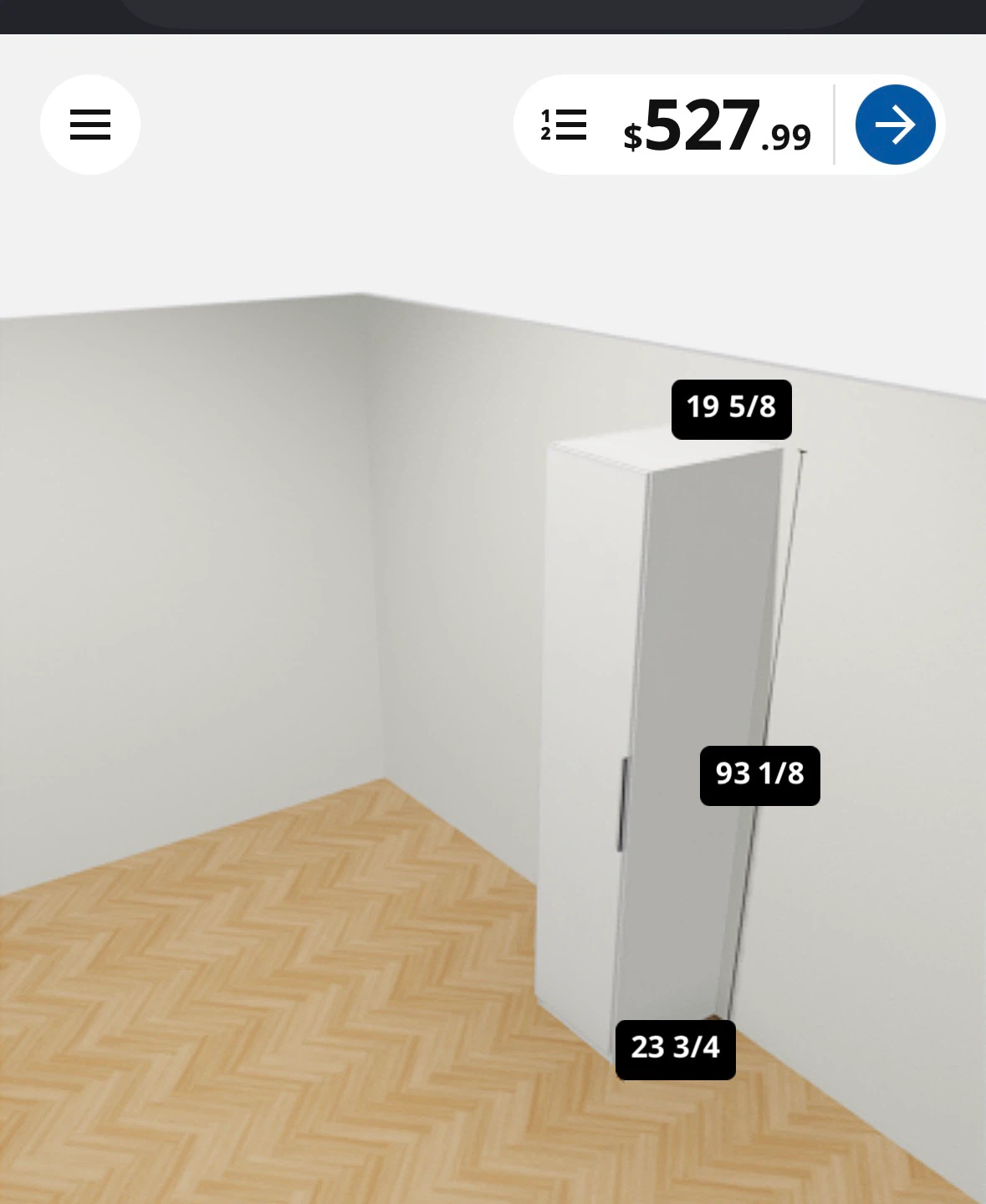 IKEA PAX with door