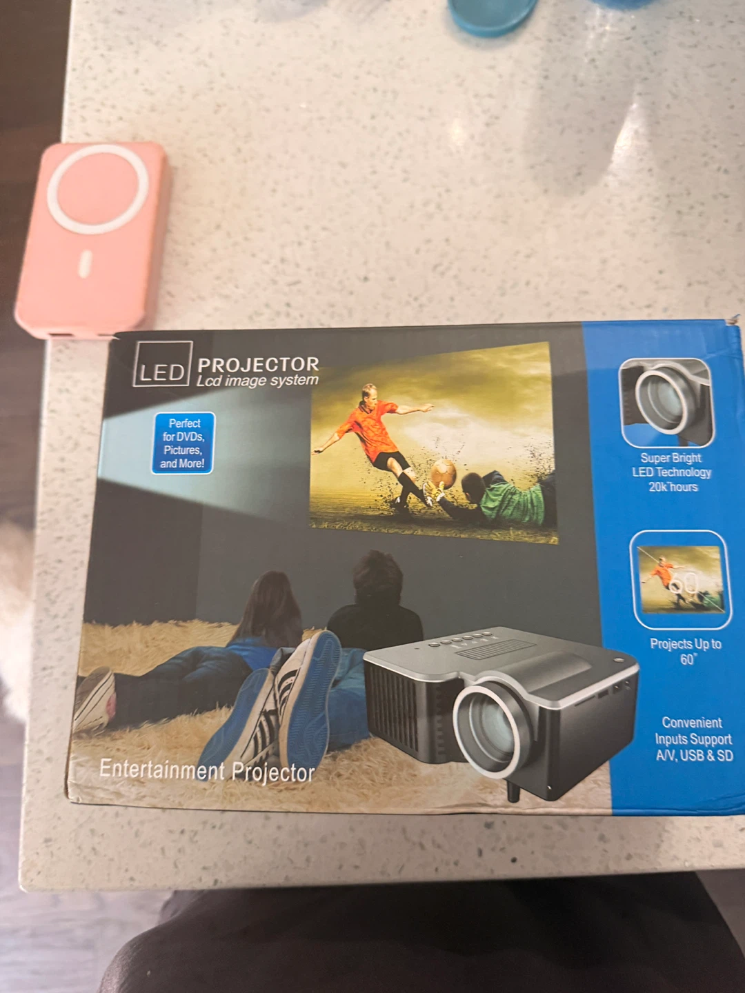 LED LCD Entertainment Projector