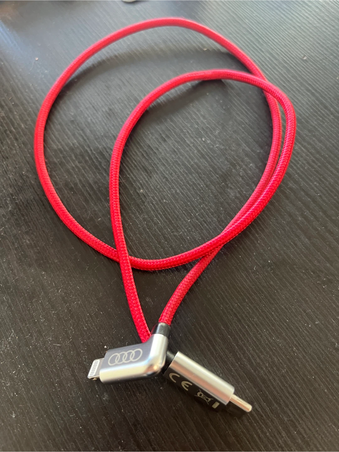 Audi Branded Lightning to USB-C Charging Cable