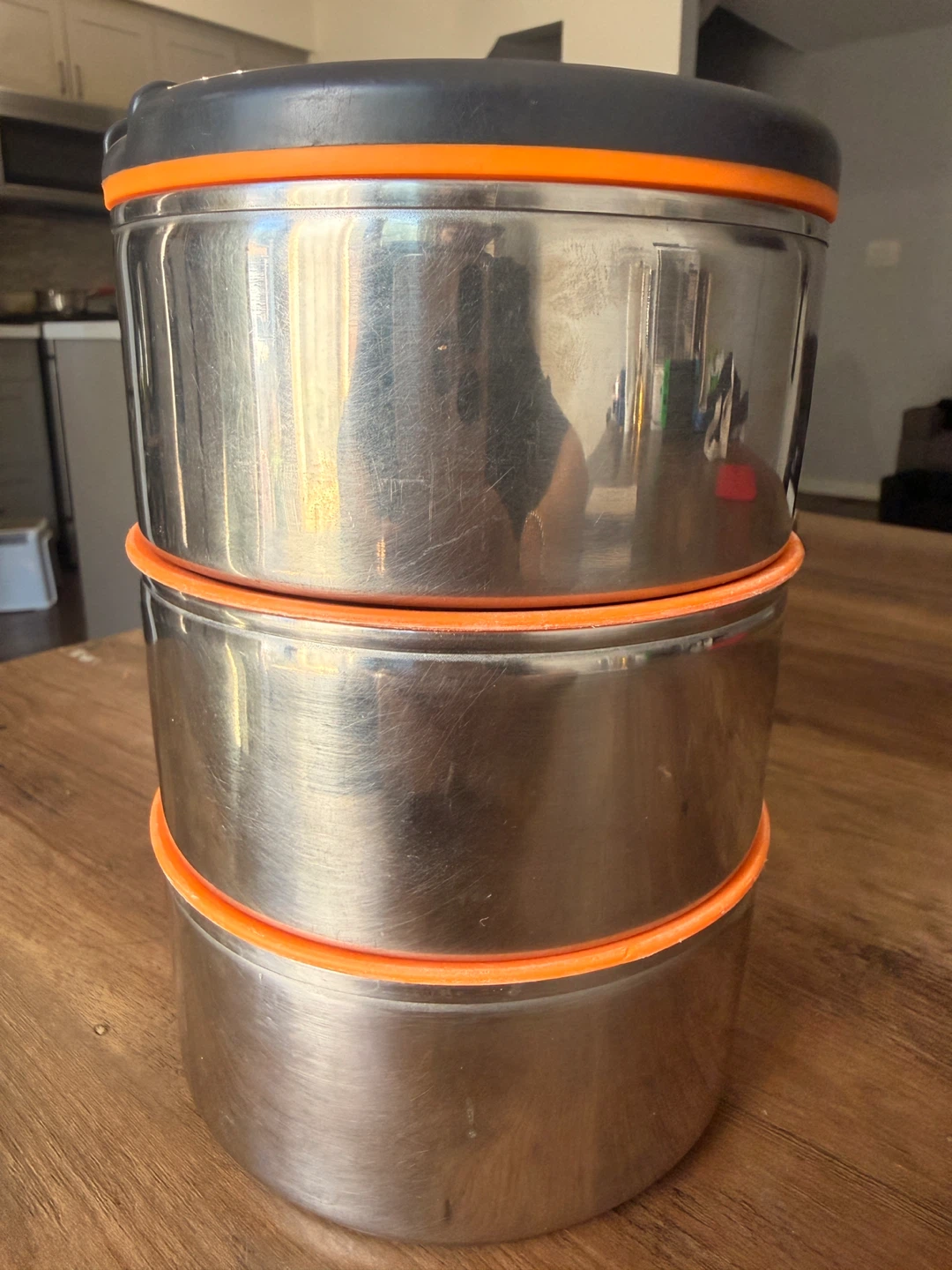 Lock & Lock Stainless Steel Stackable Containers - photo 2