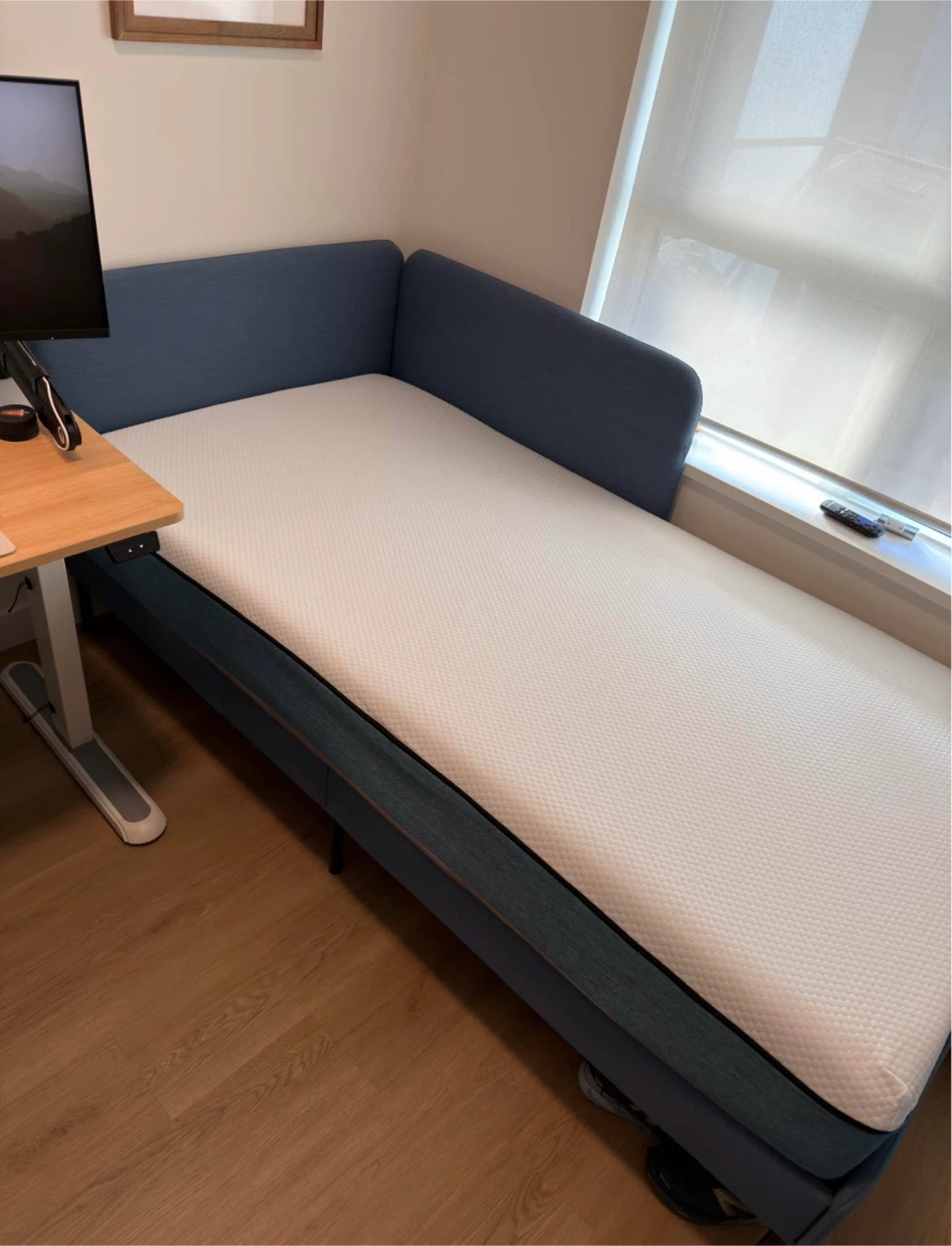 IKEA BLAKULLEN Twin Bed with Mattress
