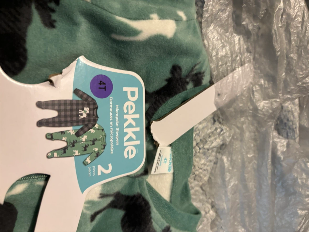 Pekkle Micropolar Sleepers 2-Piece Set 4T - photo 2