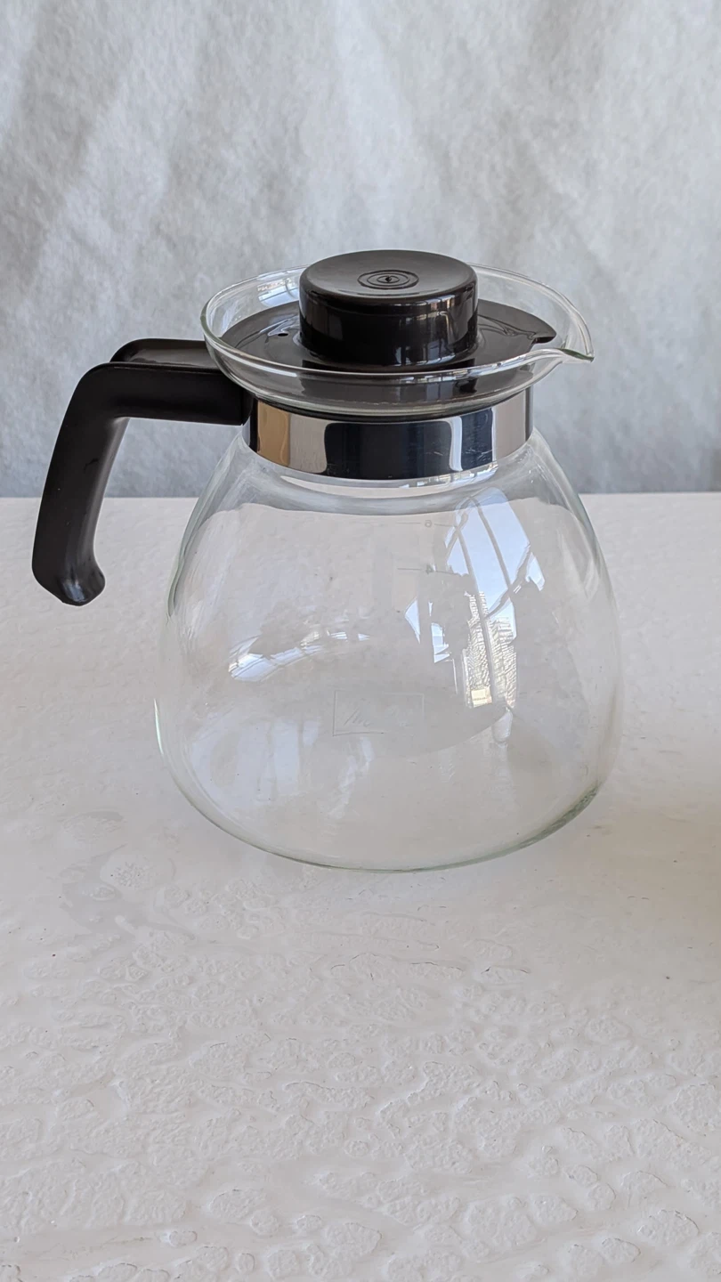 Vintage Melitta Glass Coffee Carafe