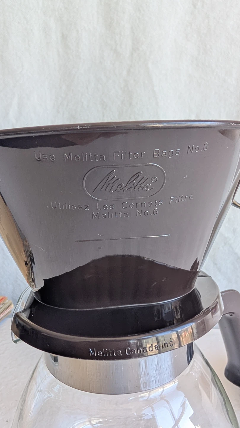 Vintage Melitta Glass Coffee Carafe - photo 4