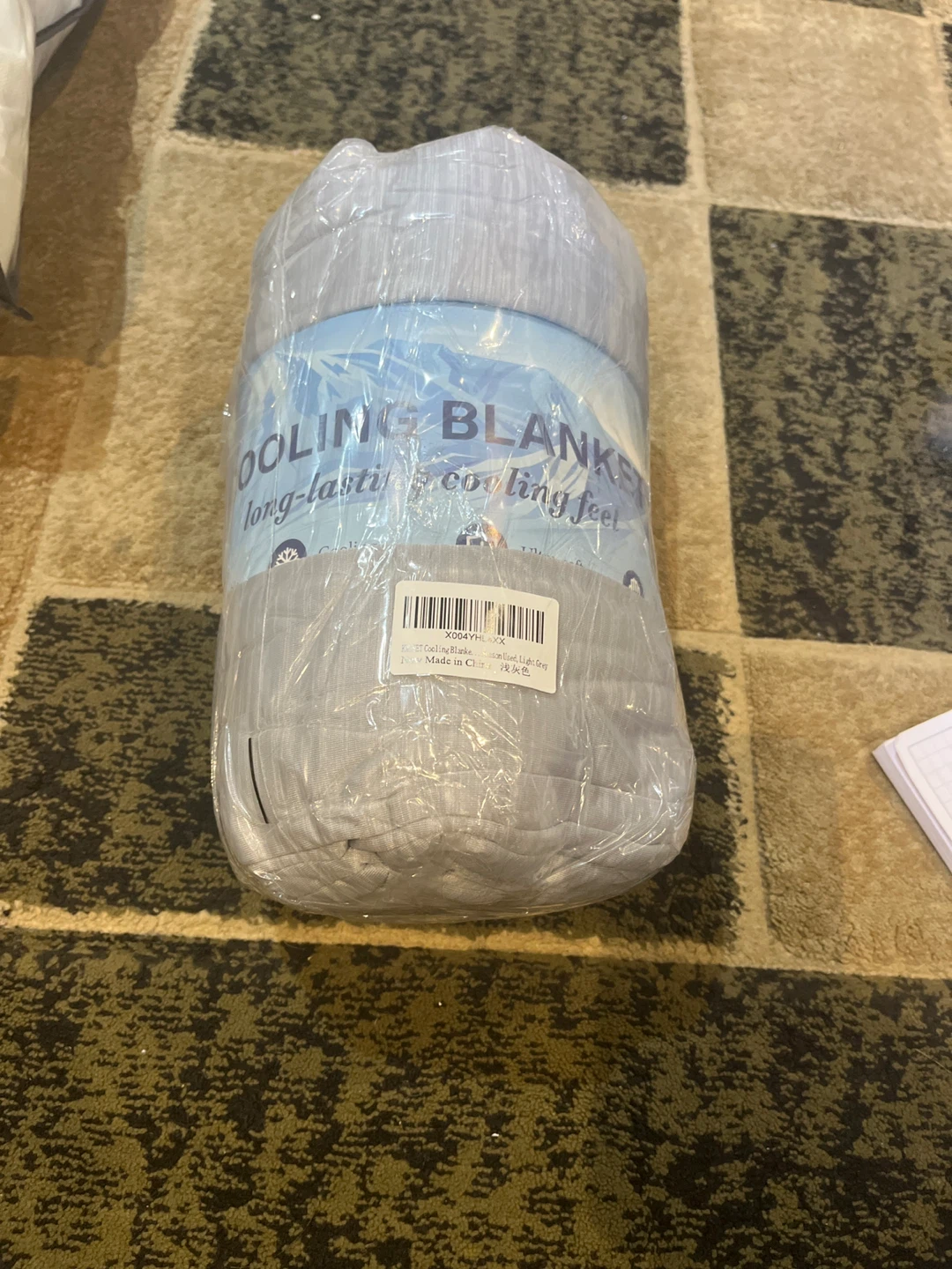 Light Grey KING Cooling Blanket