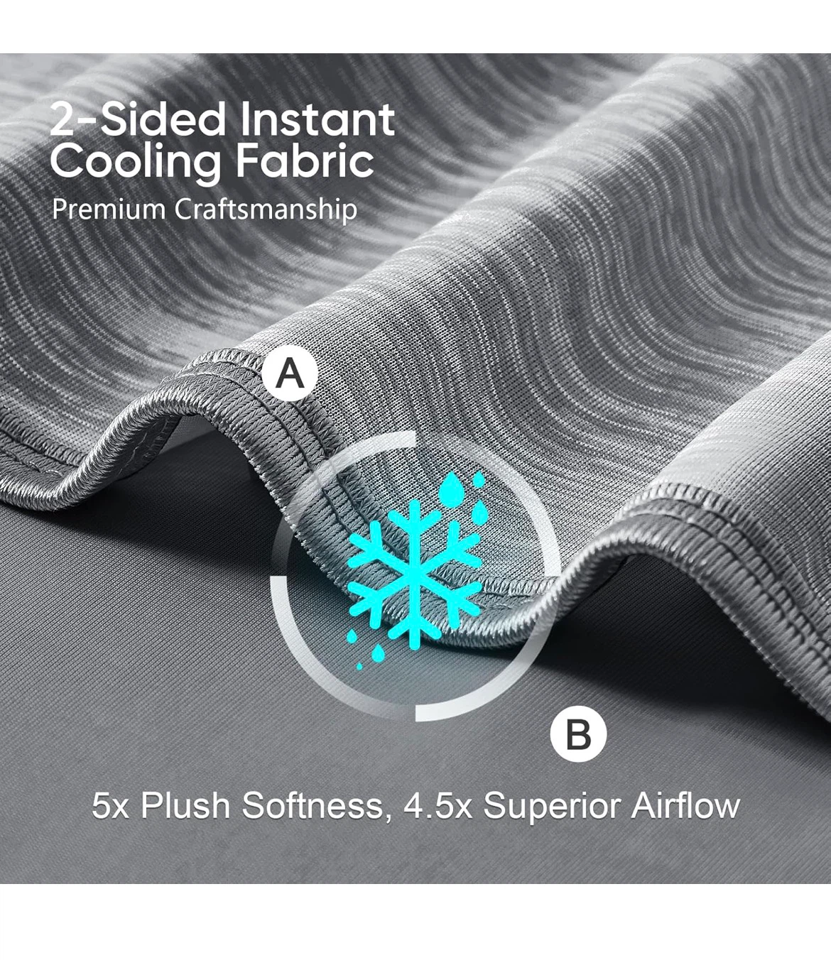 Light Grey KING Cooling Blanket - photo 2