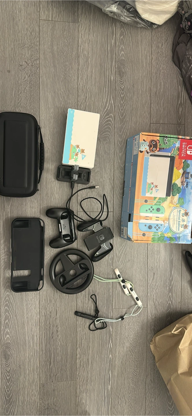 Nintendo Switch Animal Crossing Special Edition Bundle