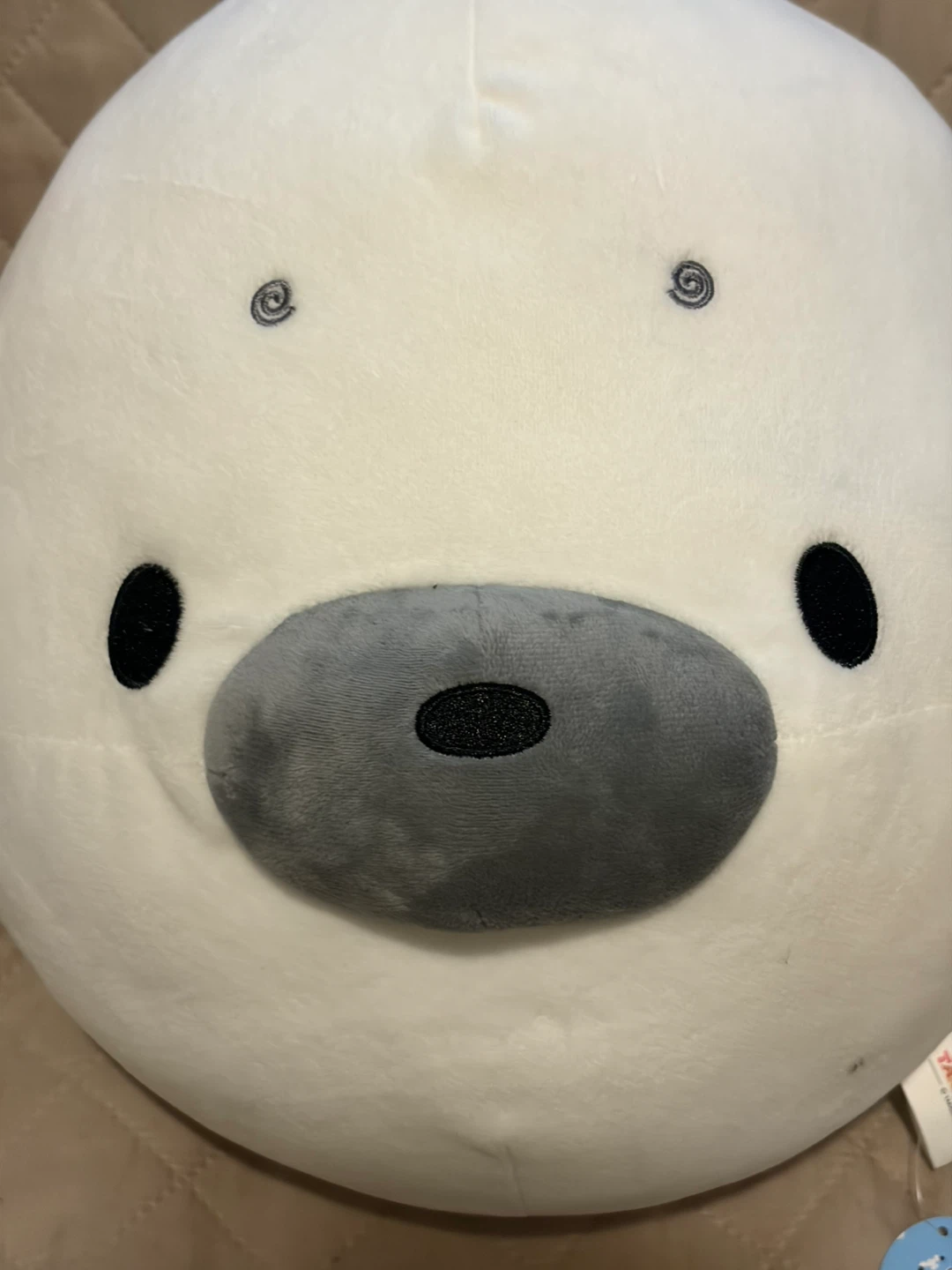 New Takashoji White Seal 13" Plush round - photo 2