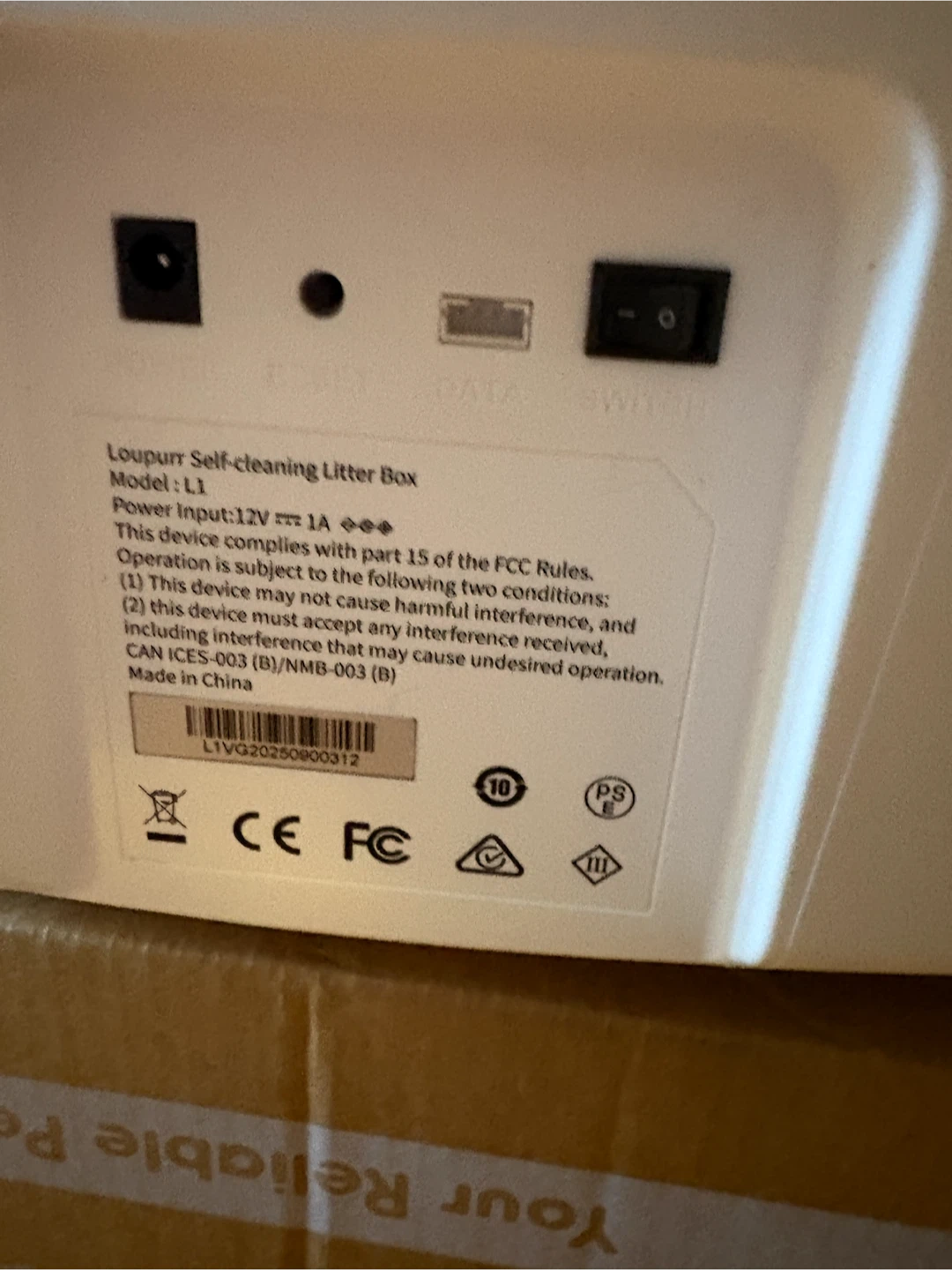 Loupurr L1 Automatic Cat Litter Box and Ramp - photo 4