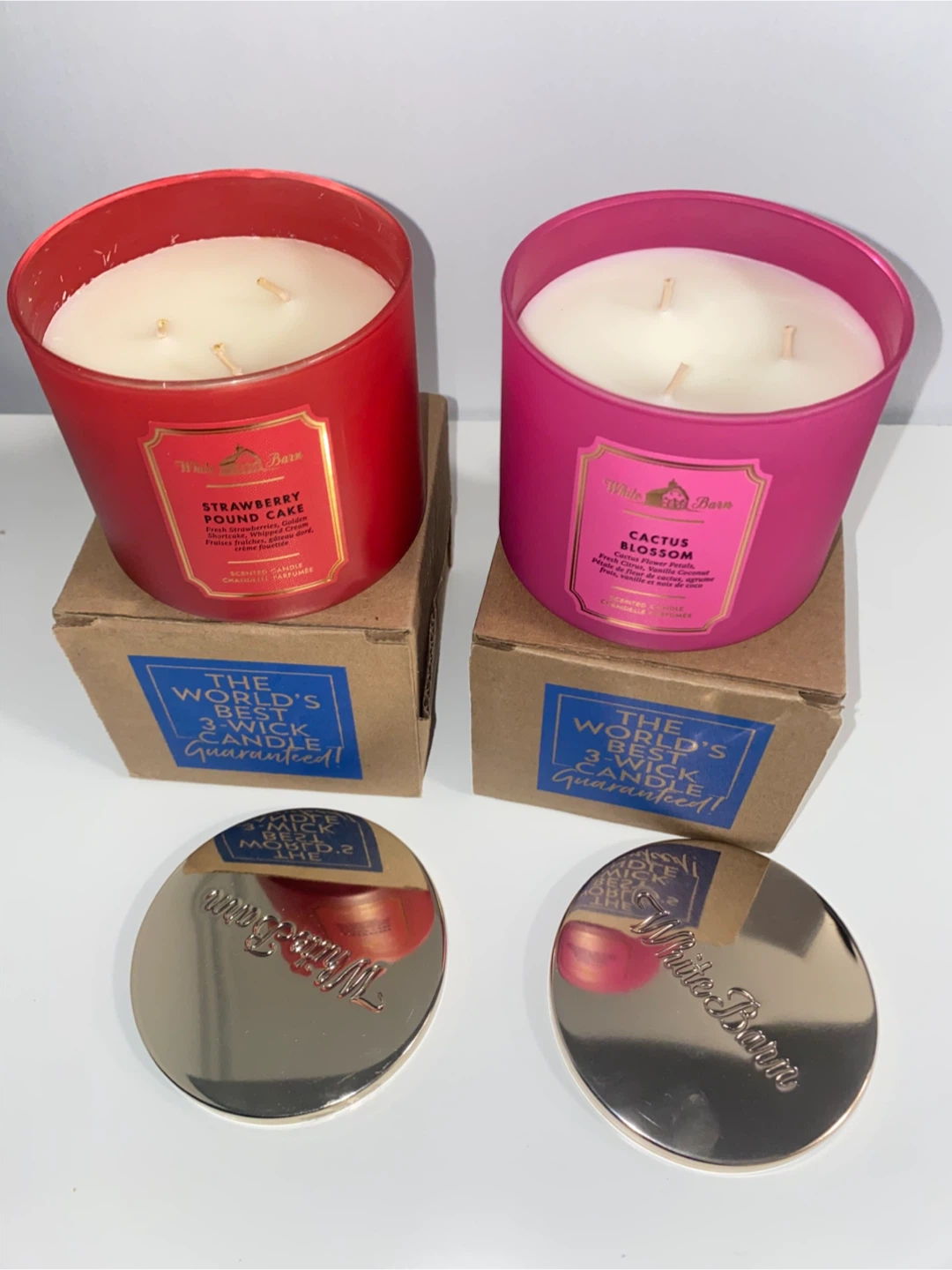 NEW! White Barn 3-Wick Candles - photo 2
