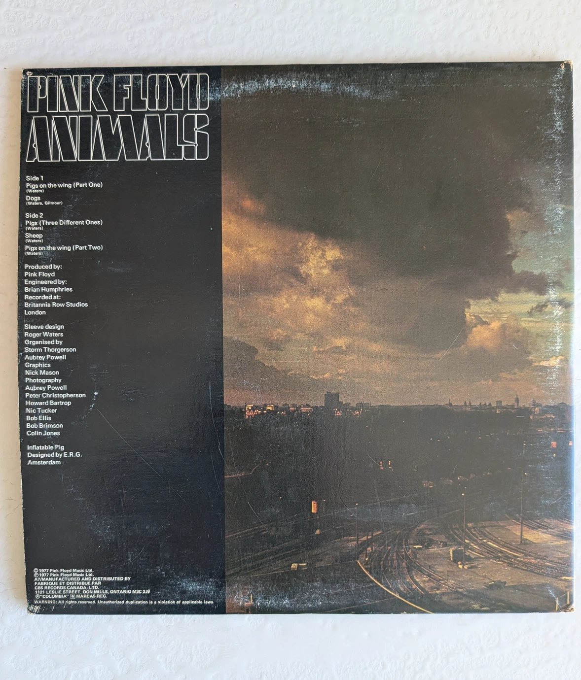 Pink Floyd - Animals Vinyl LP