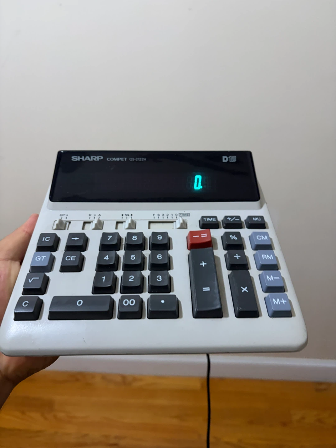 Sharp Compet QS-2122H Desktop Calculator