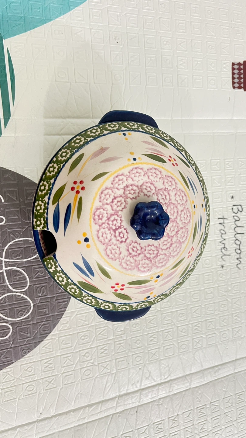 Set of 3 Decorative Ceramic Tureens - photo 2