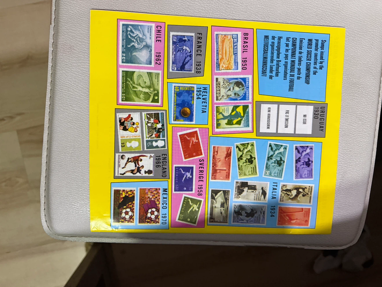 World Soccer Championship Stamp Collection - photo 2