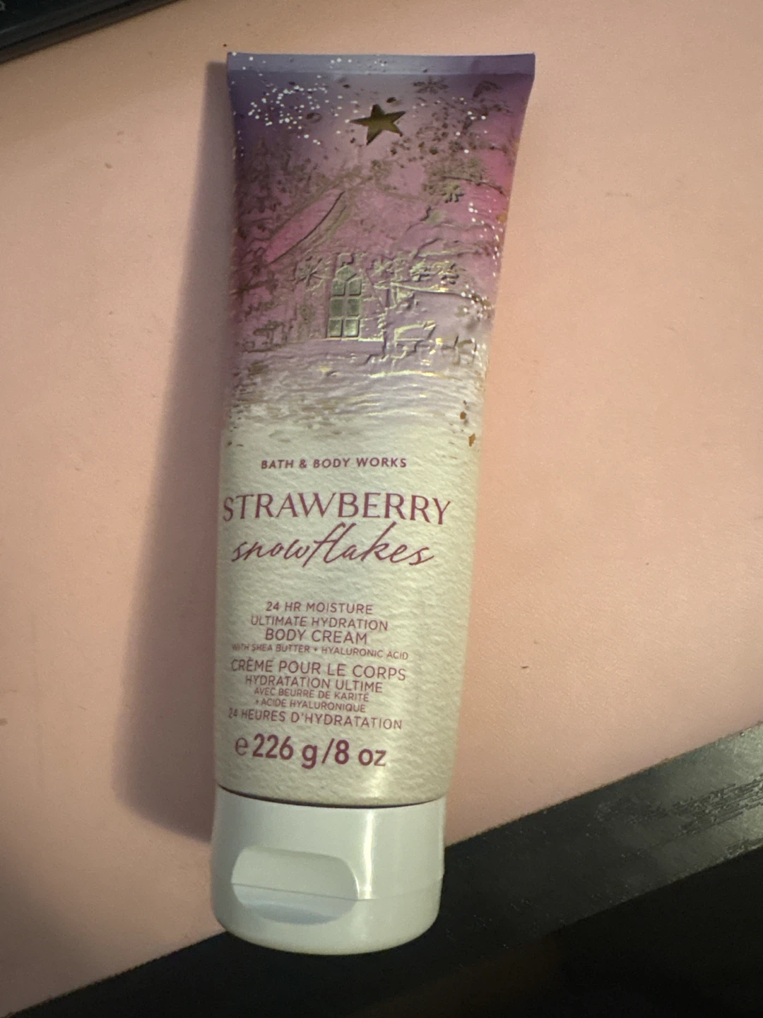 Bath & Body Works Strawberry Snowflakes Body Cream