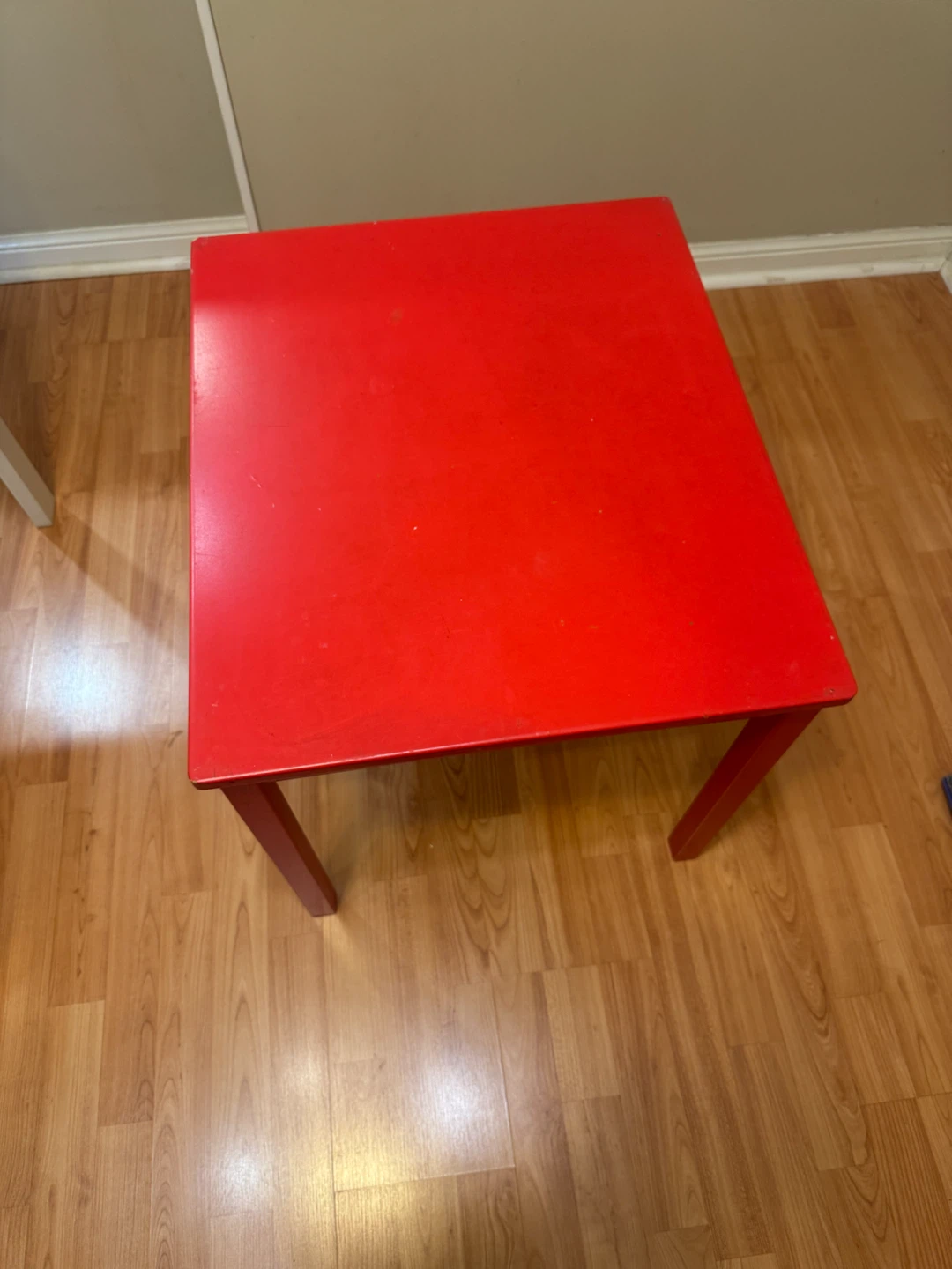 IKEA Mammut Kids Table Red