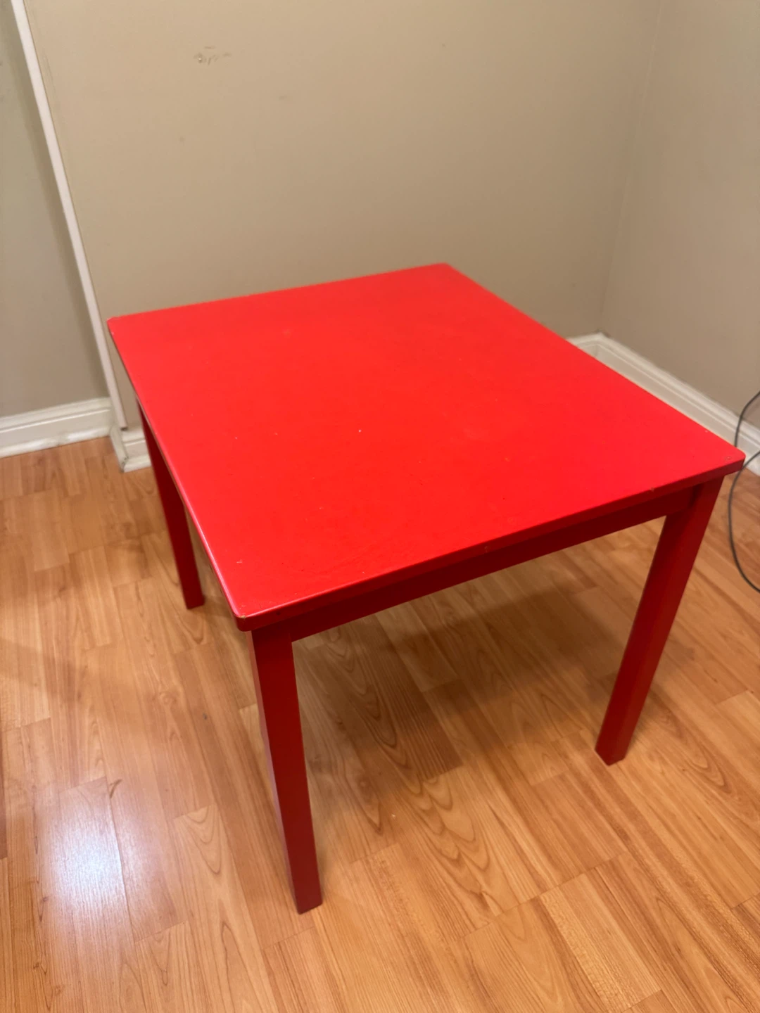 IKEA Mammut Kids Table Red - photo 2