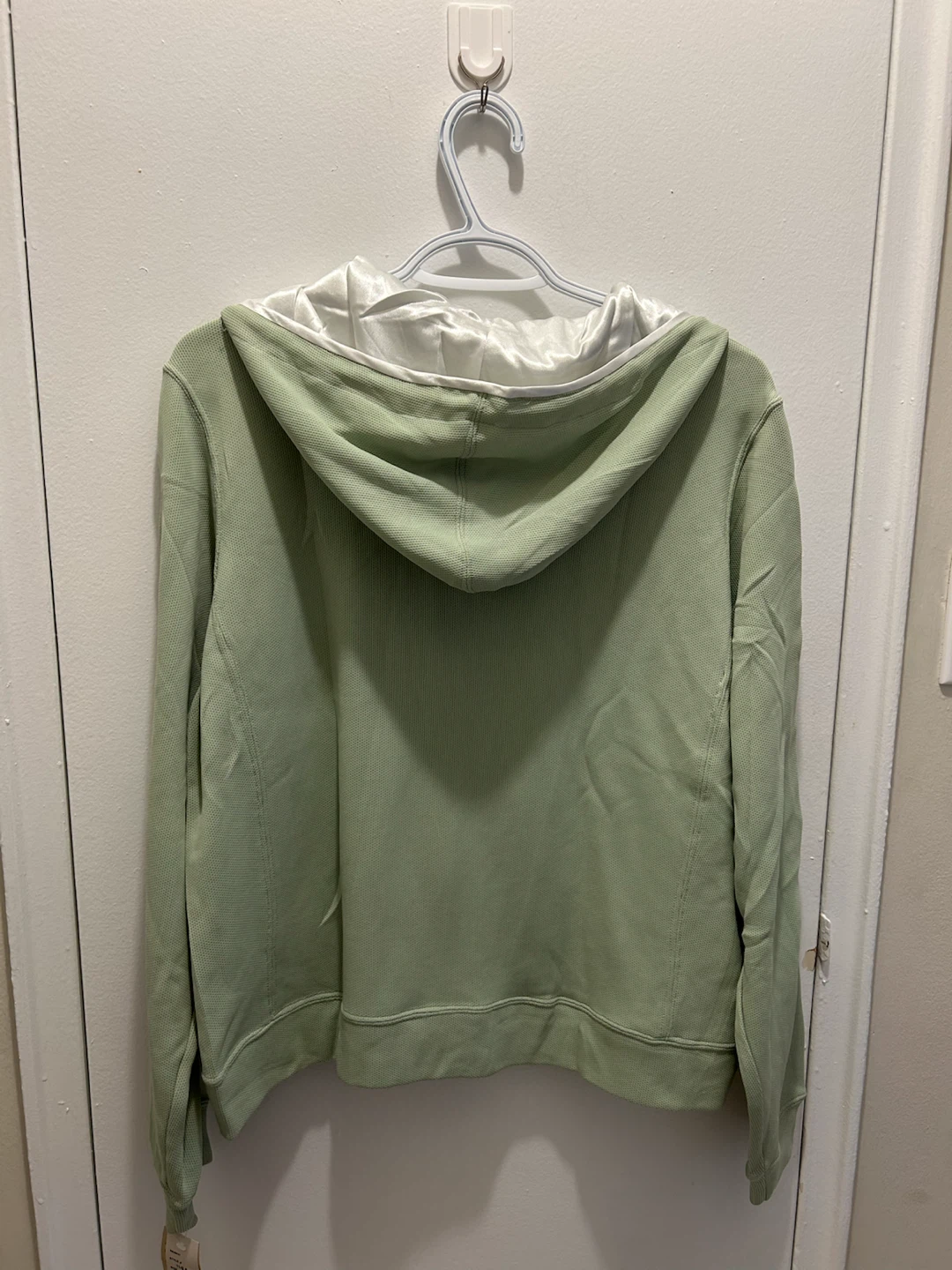 NWT TAIL2 Women’s Satin-Lined Zip-Up Hoodie in Moss Green - photo 2