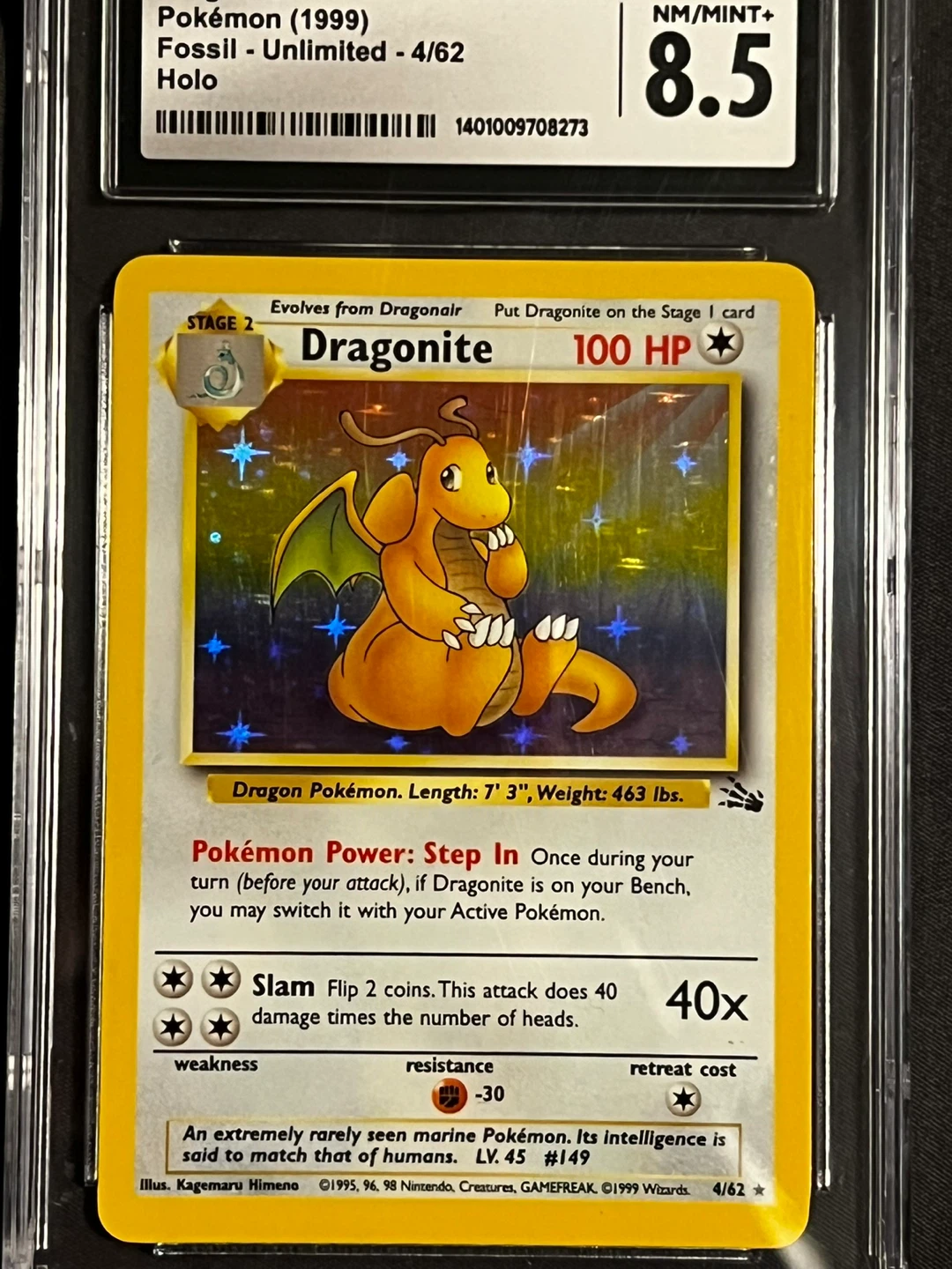 Graded Pokemon Promo and Dragonite Cards - photo 2