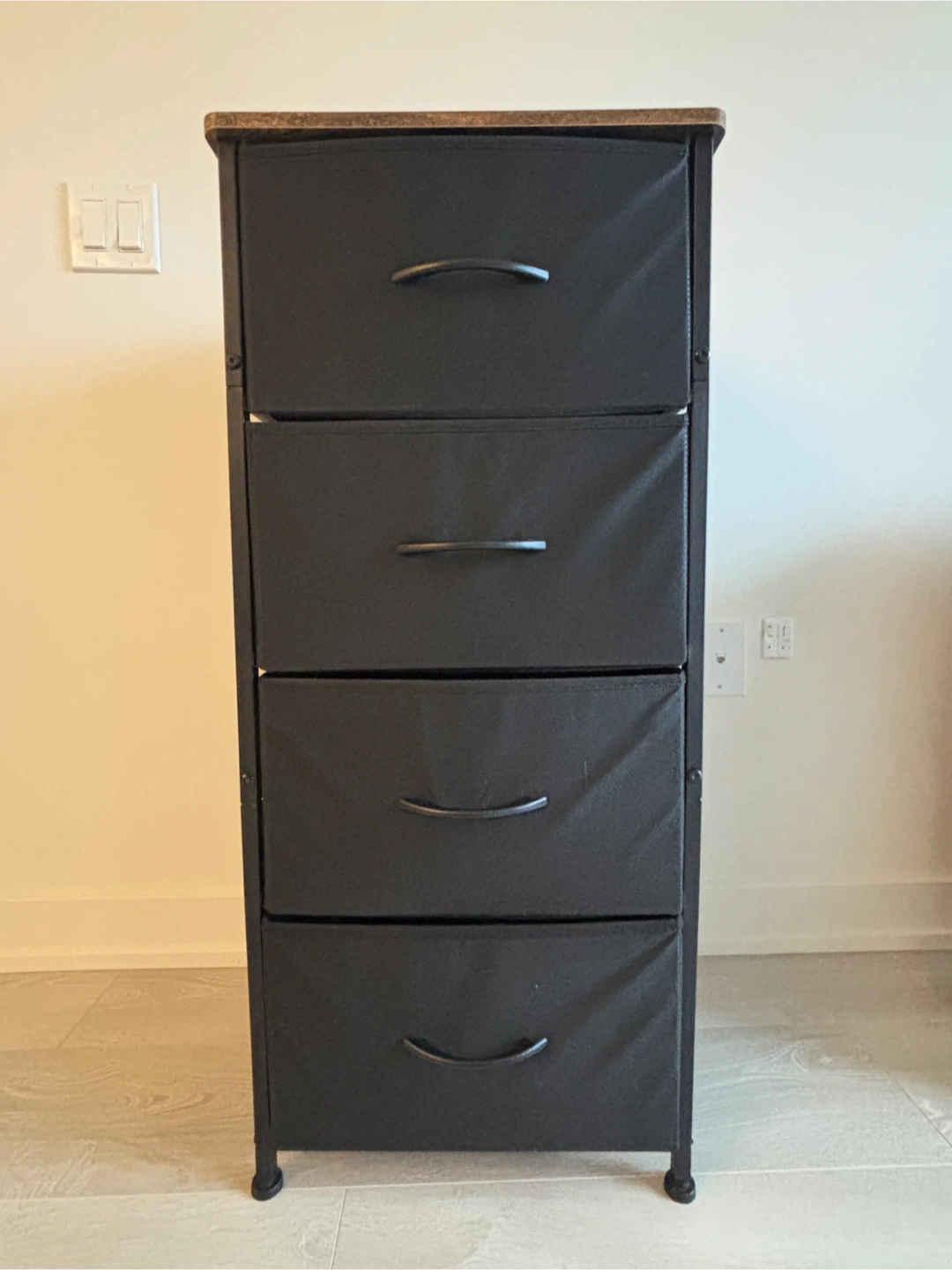 4-Drawer Fabric Storage Tower