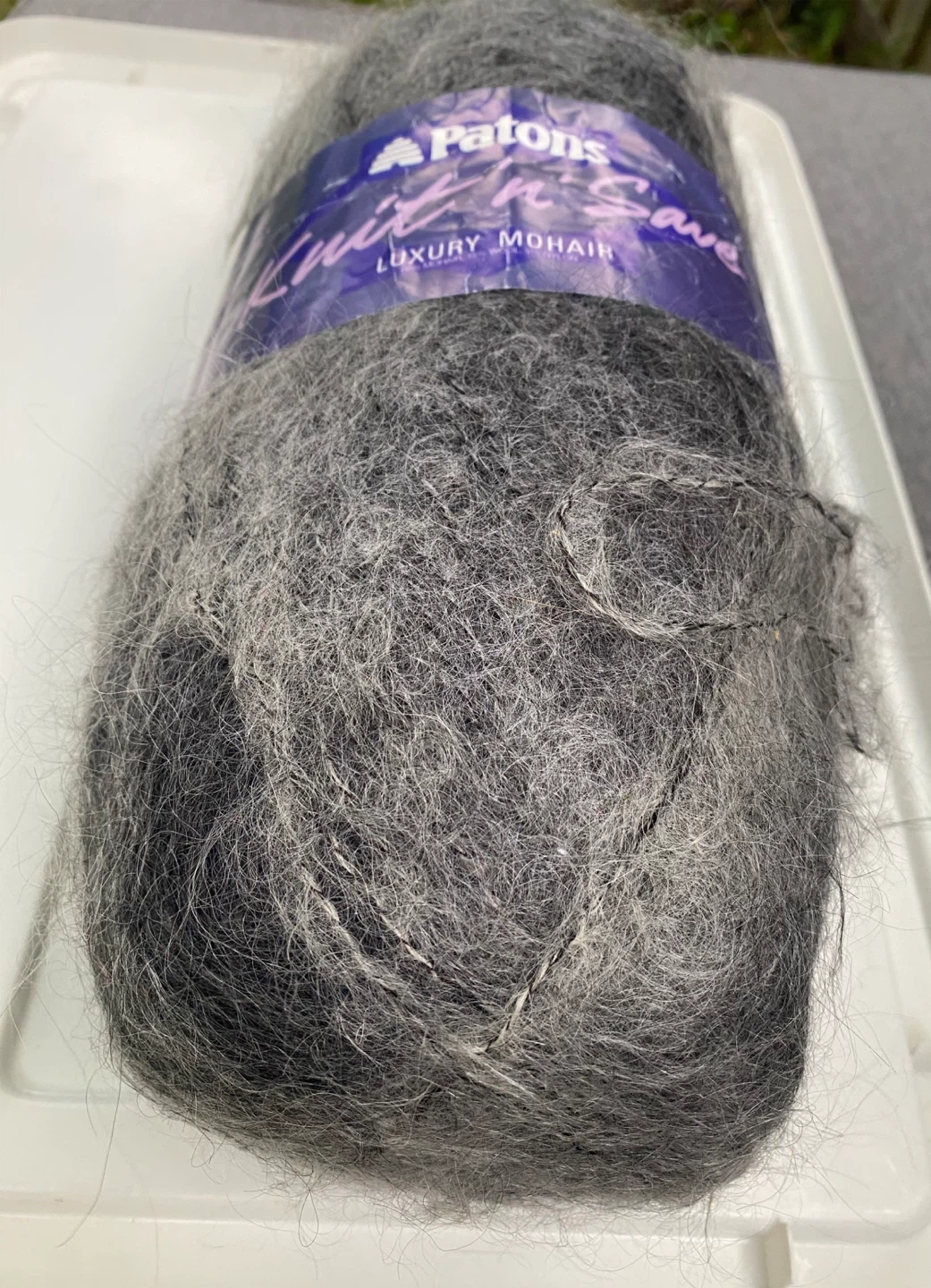Huge 450 g Patons Knit 'n Save Luxury Mohair Yarn - photo 5