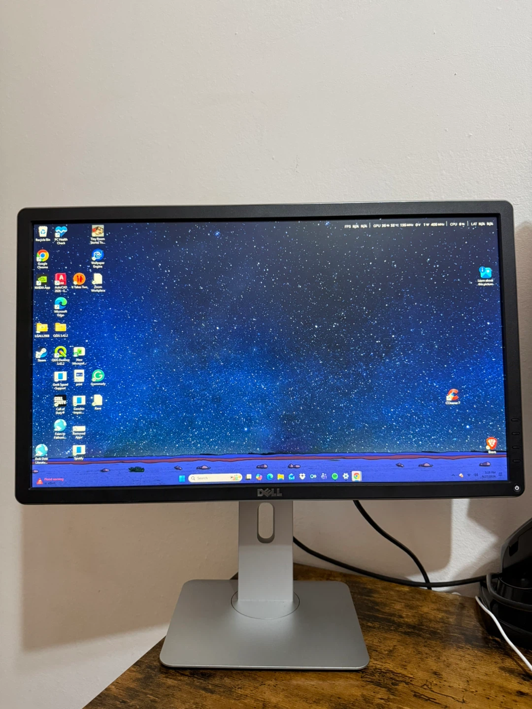 Dell P2414H 24” Full HD IPS Monitor – DisplayPort