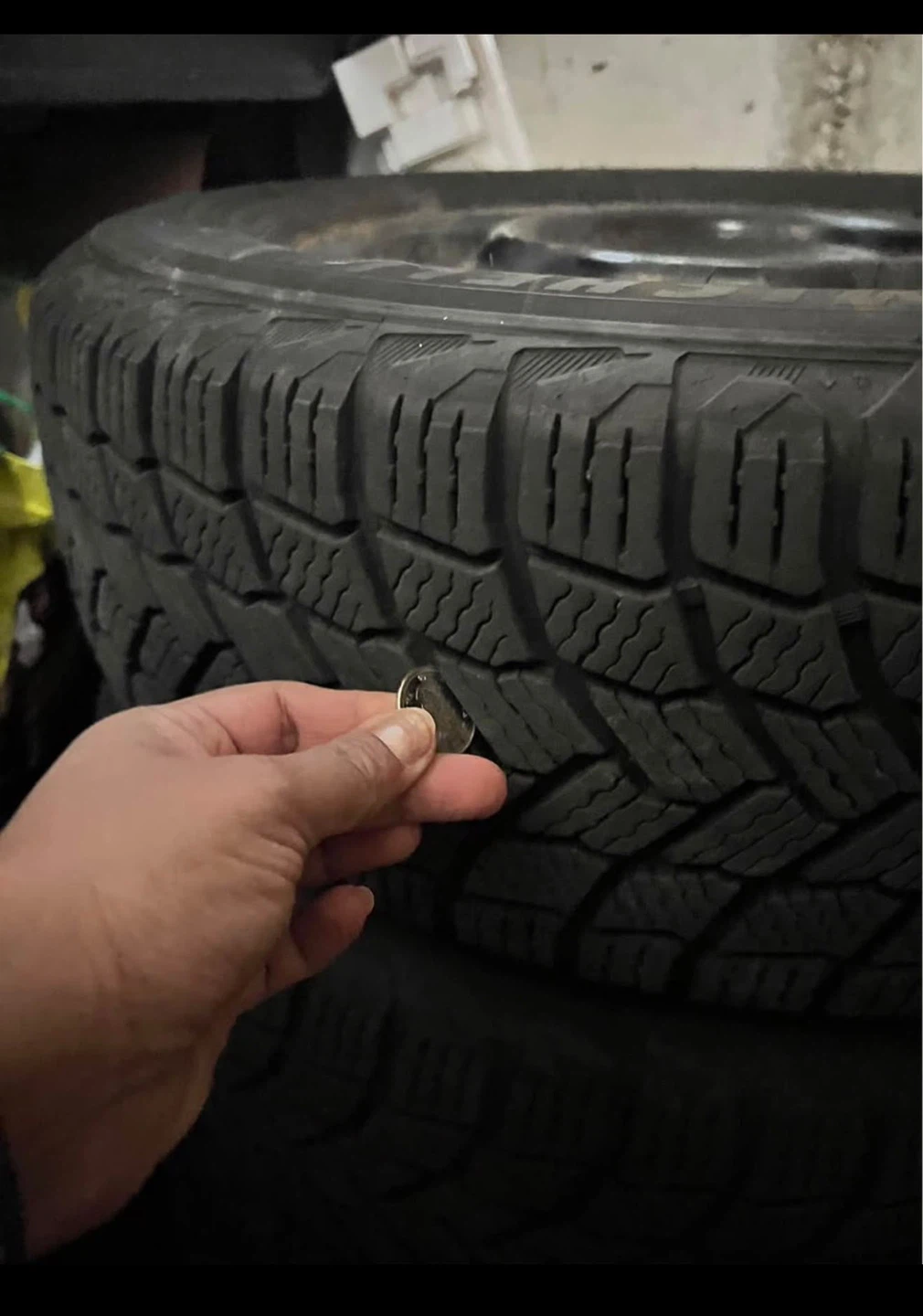 Michelin 195/65R15 Tires with Steel Rims