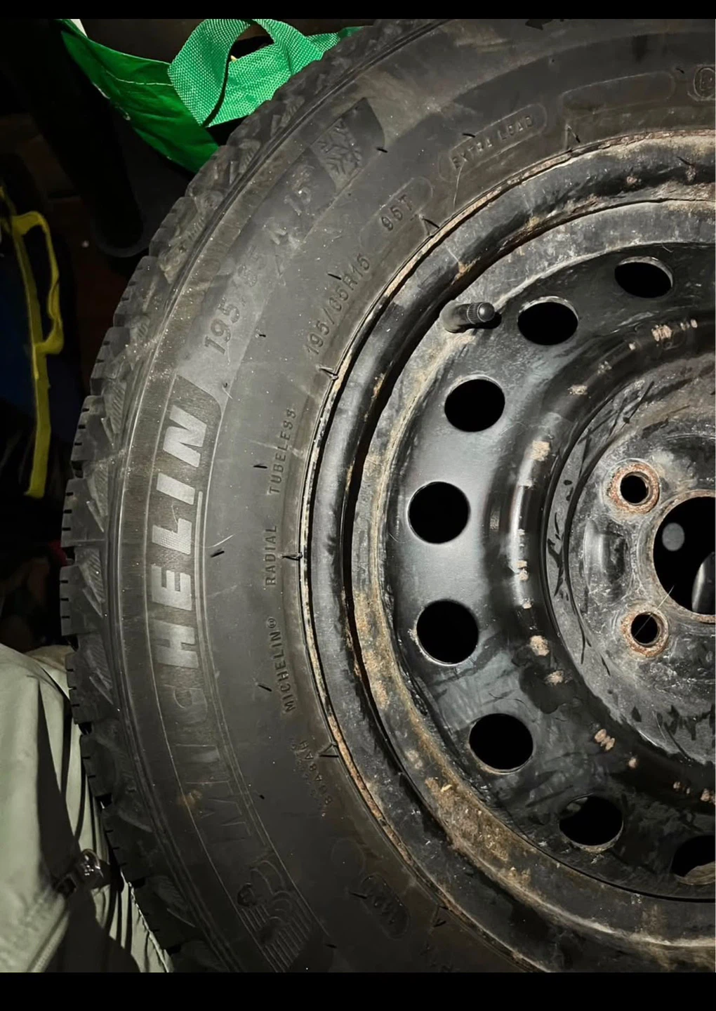 Michelin 195/65R15 Tires with Steel Rims - photo 3