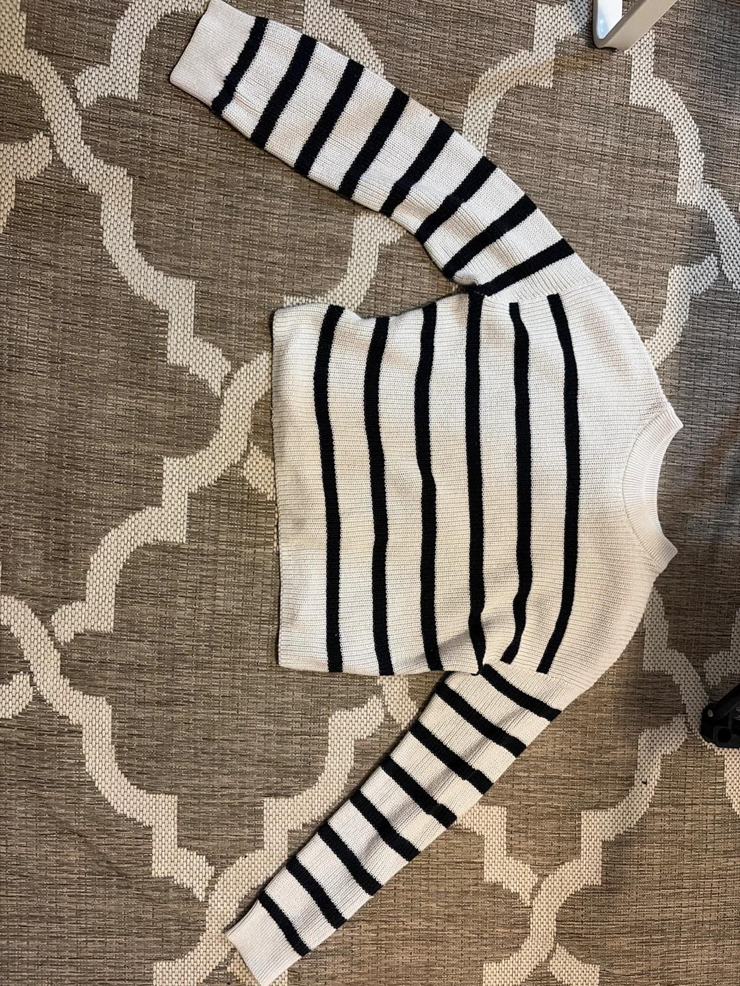 Striped Knit Sweater