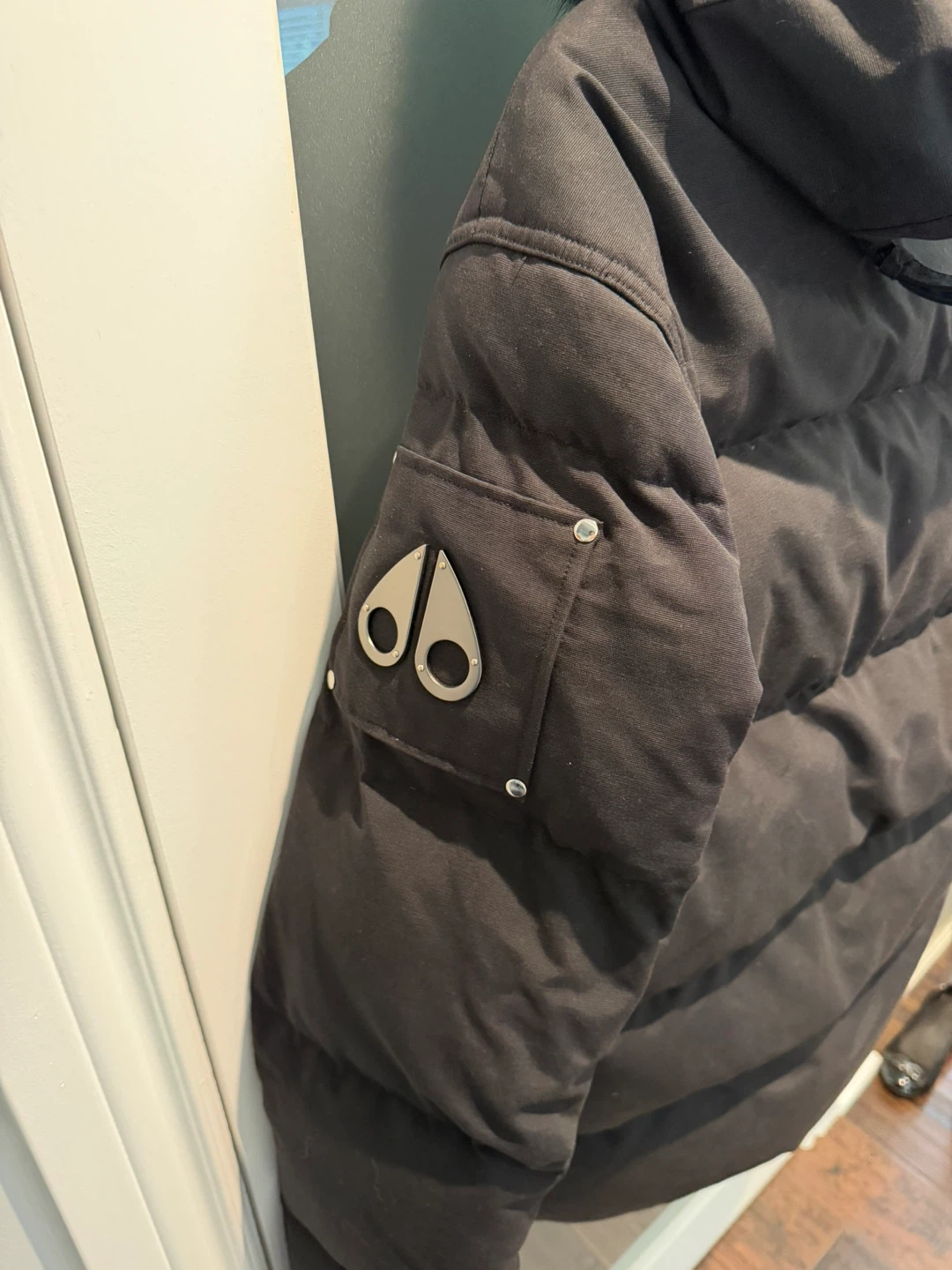 Moose Knuckles Black Down Parka - photo 3
