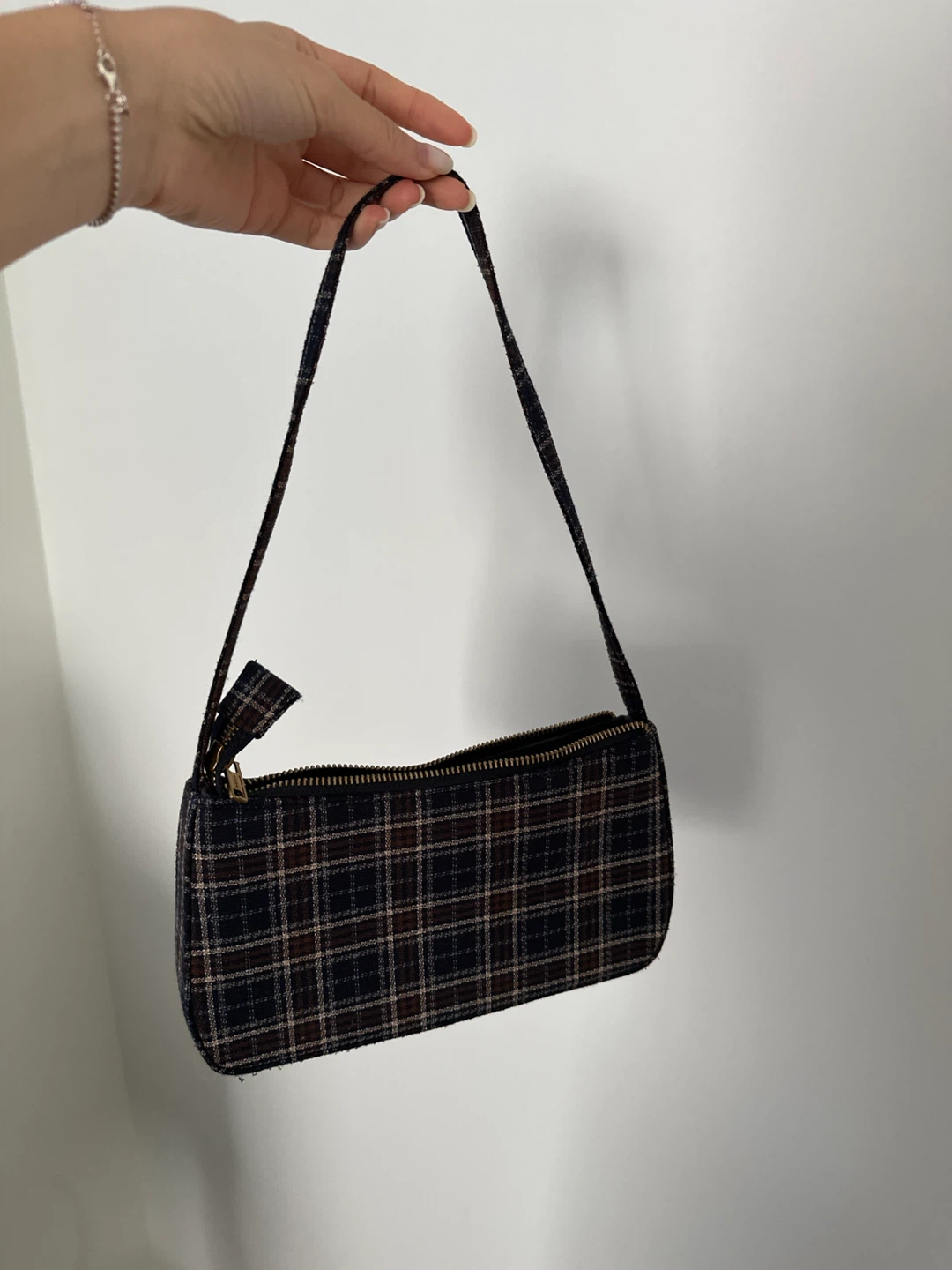 Brandy Melville Plaid Shoulder Bag - photo 2