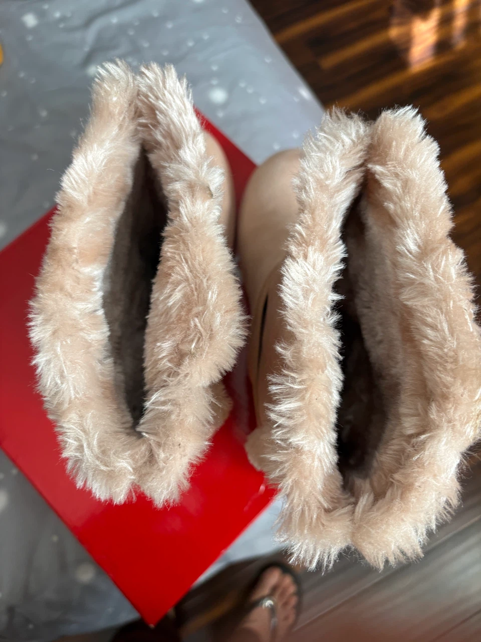 Guess Light Pink Boots Size 7 - photo 4