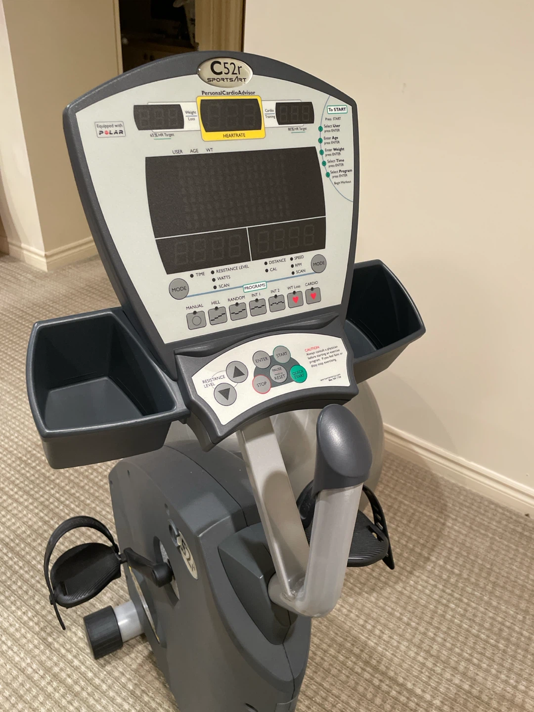 SportsArt C52r Recumbent Exercise Bike - photo 2