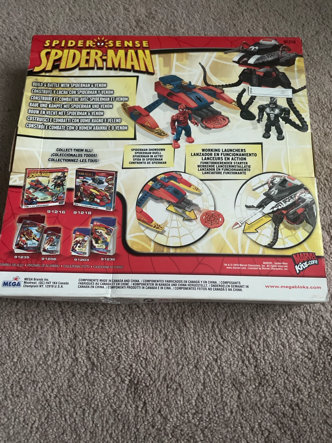 New Sealed Vintage 2009 Mega Bloks SpiderMan Showdown 91216 - photo 2