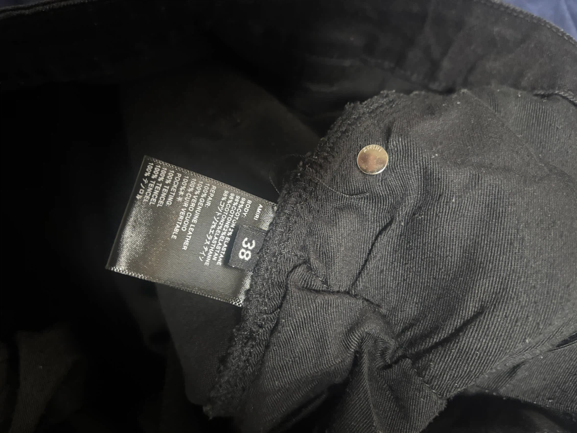 AMIRI Black Jeans Size 38 - photo 5
