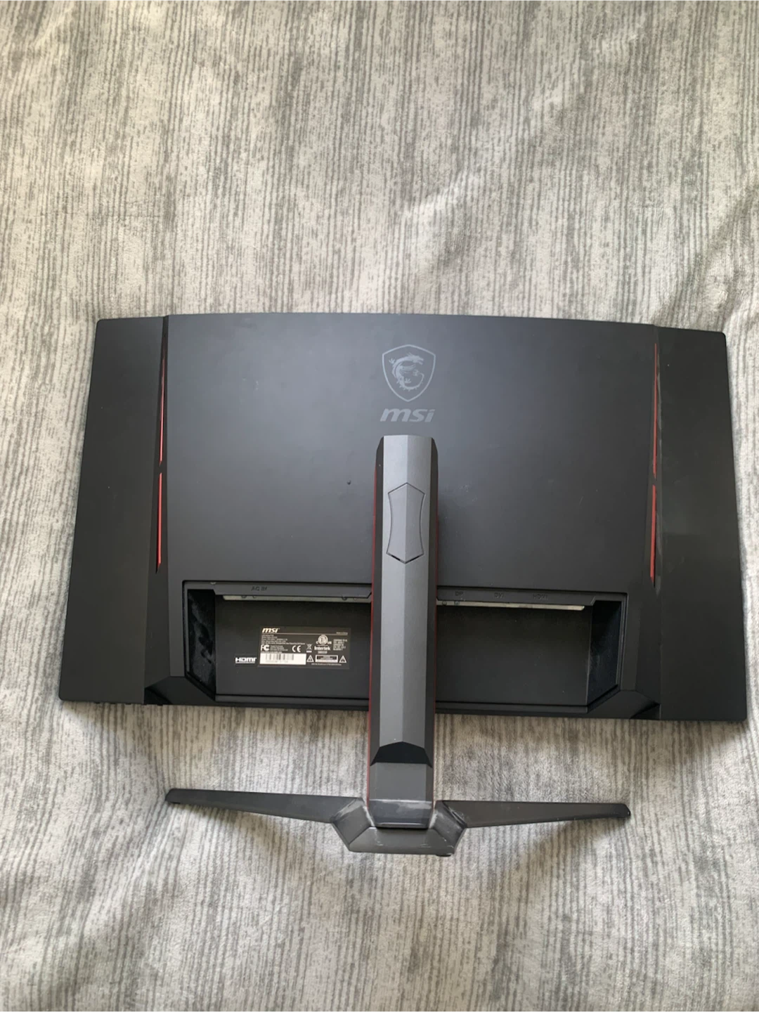 MSI 27-inch curved 144hz monitor - photo 2