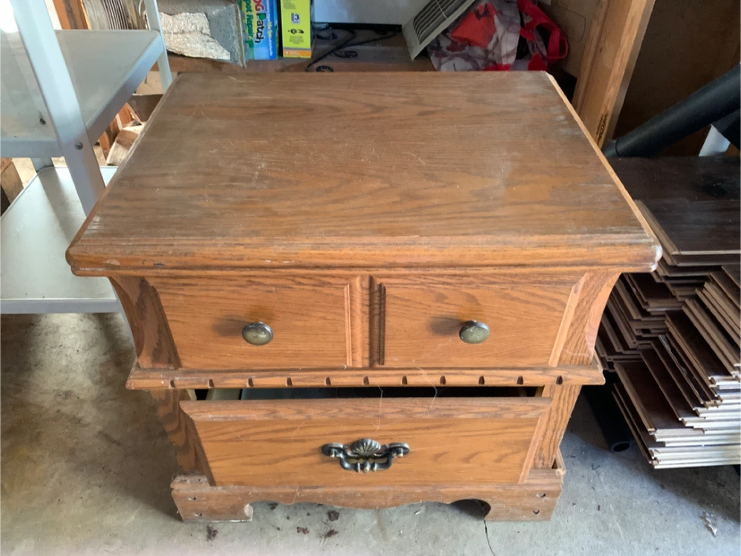 FREE: Vintage Wooden Nightstand.