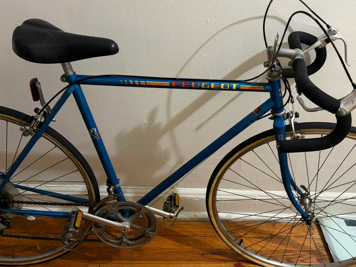 Vintage Peugeot Road Bike