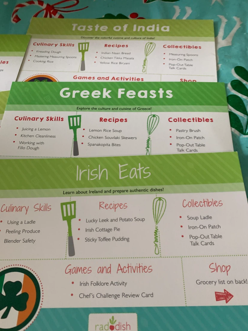Radish Kids Cooking Camp Activity Set - photo 4